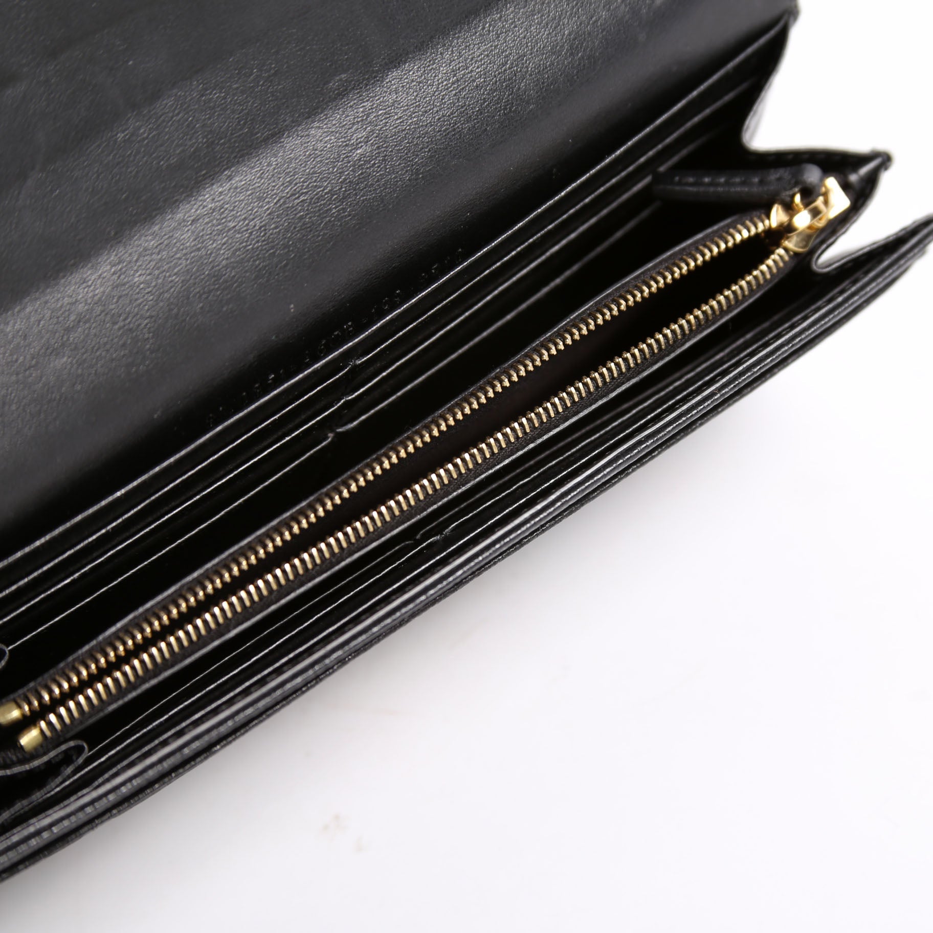 8M0251 F Is Fendi Flap Wallet Black/Brown