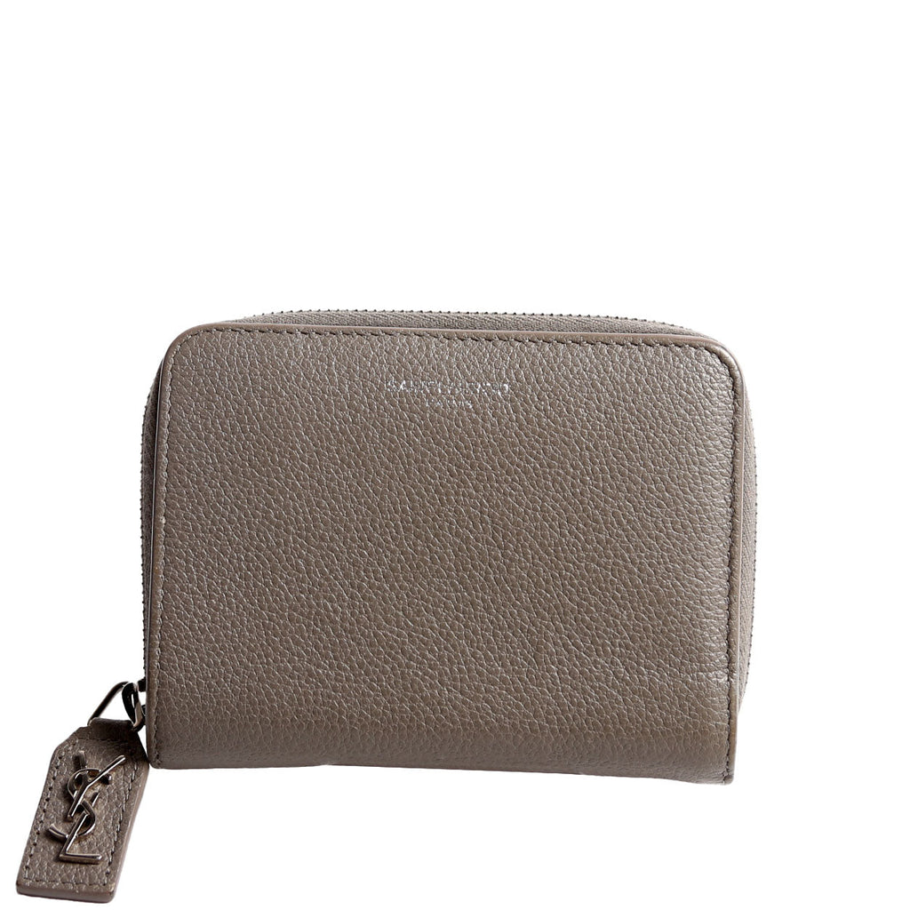 Compact Rive Gauche Wallet Taupe