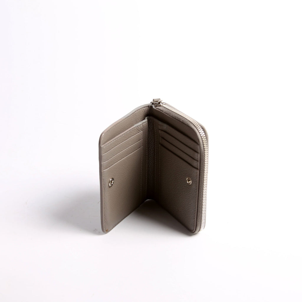 Compact Rive Gauche Wallet Taupe