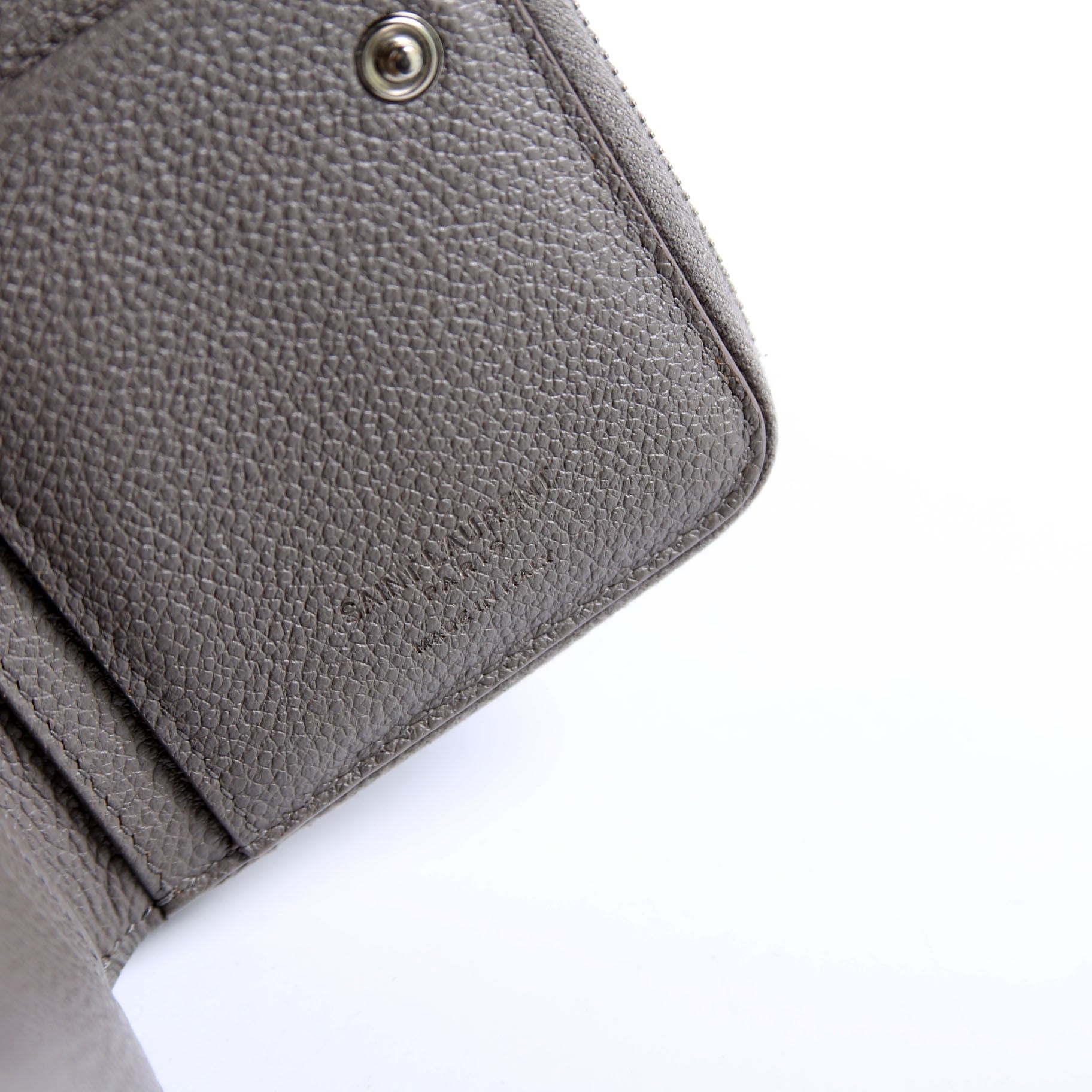 Compact Rive Gauche Wallet Taupe