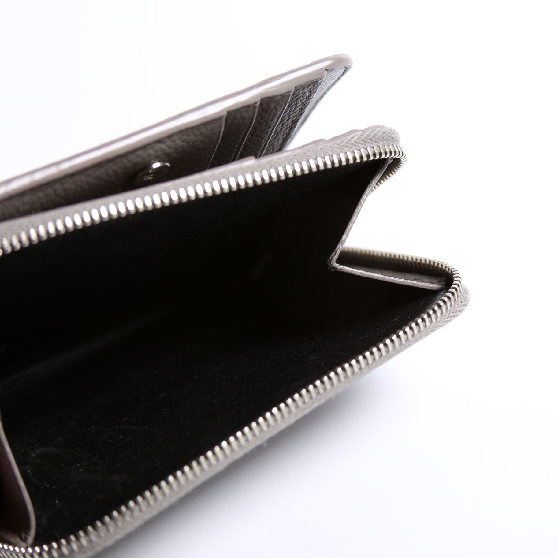Compact Rive Gauche Wallet Taupe
