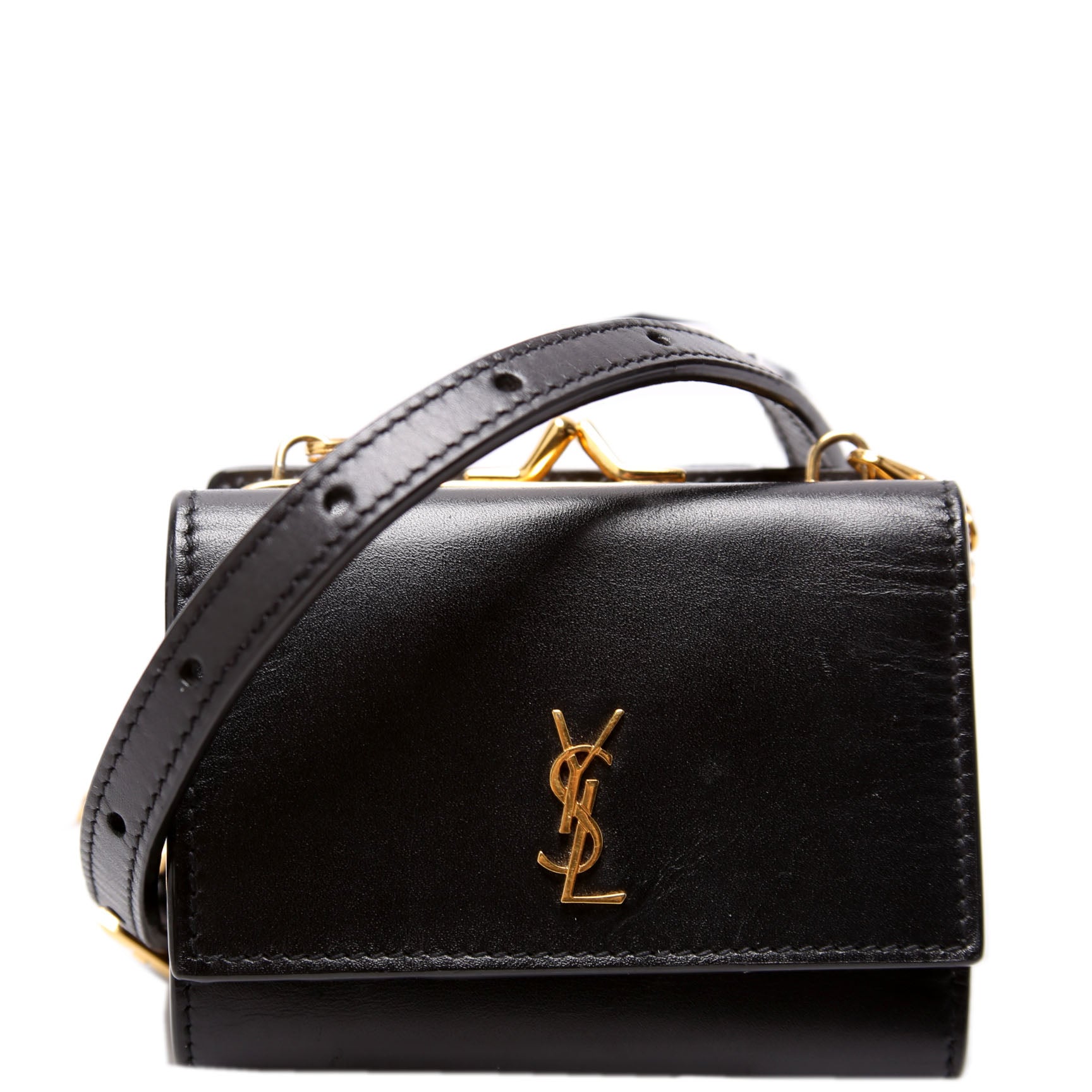 Rider Smooth Calfskin Belt Bag 660786 Black