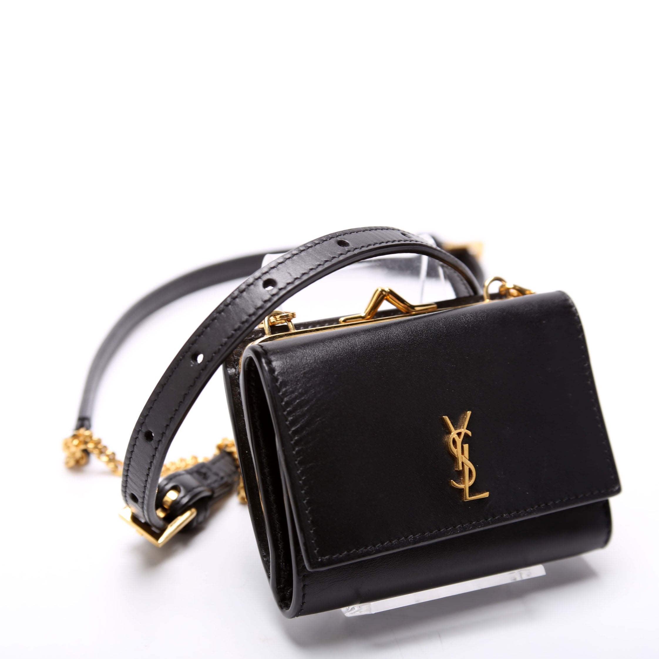 Rider Smooth Calfskin Belt Bag 660786 Black