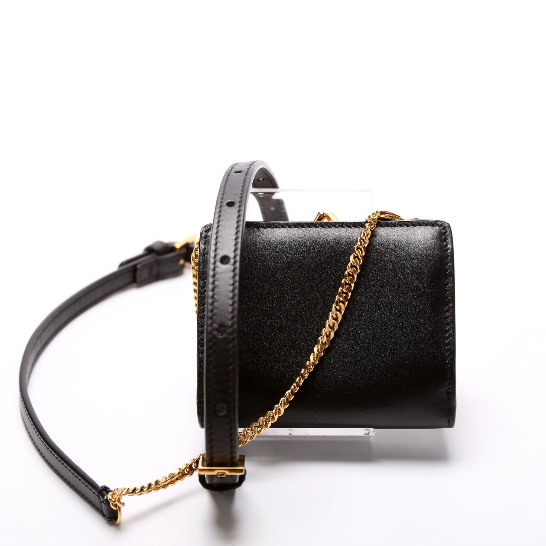 Rider Smooth Calfskin Belt Bag 660786 Black