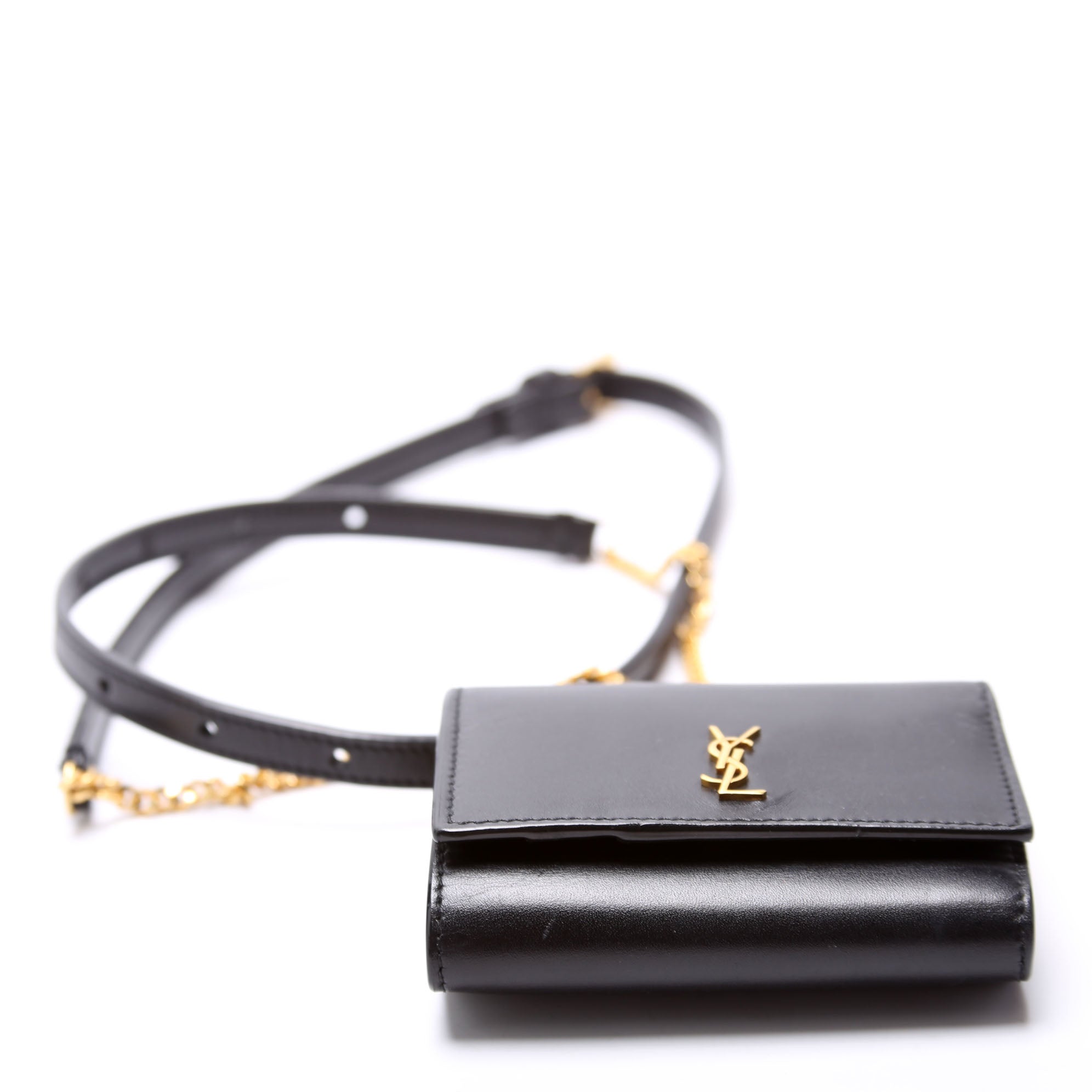 Rider Smooth Calfskin Belt Bag 660786 Black