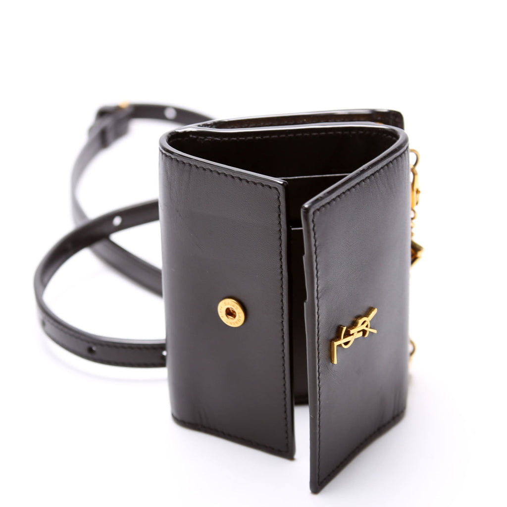 Rider Smooth Calfskin Belt Bag 660786 Black