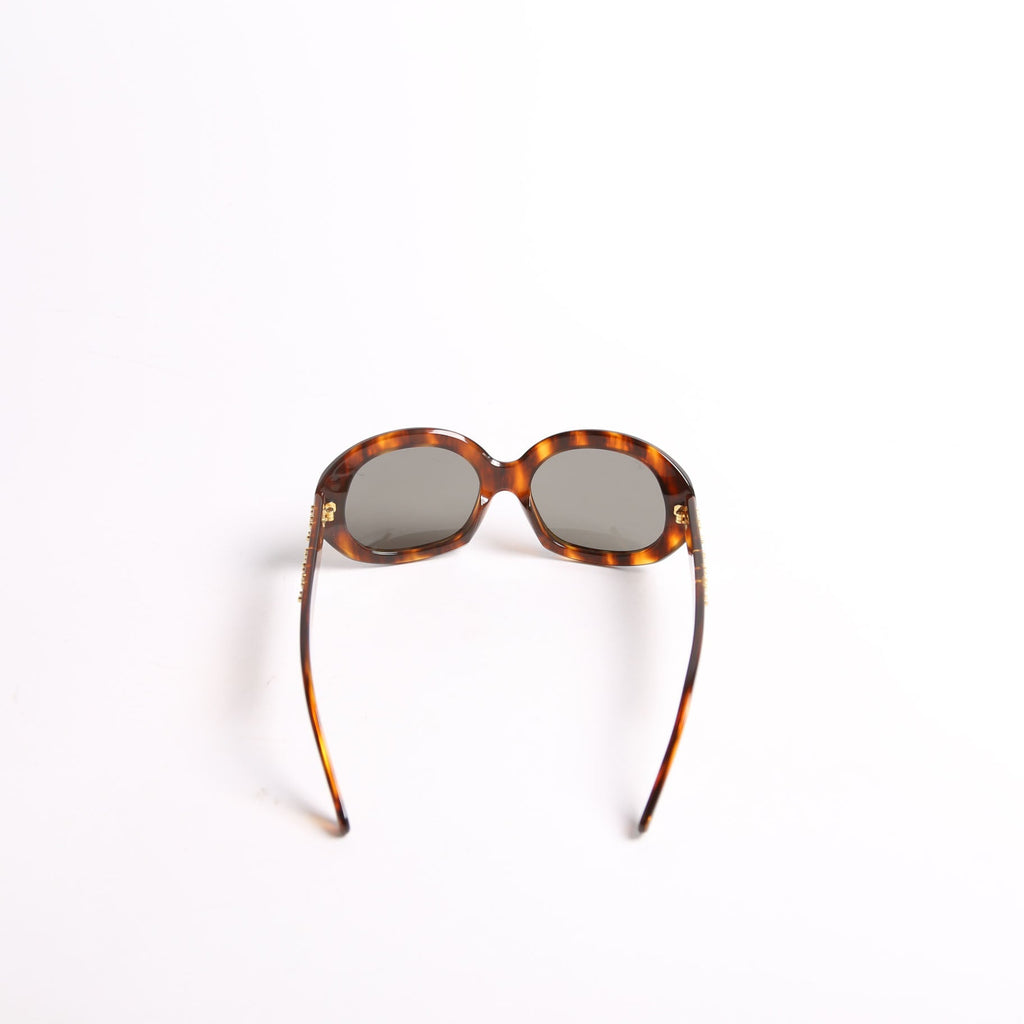 Z1050U La Piscine Studded Sunglasses Brown