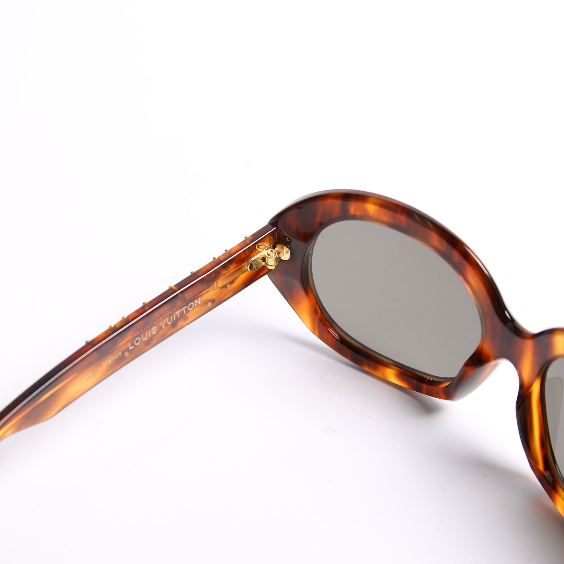 Z1050U La Piscine Studded Sunglasses Brown