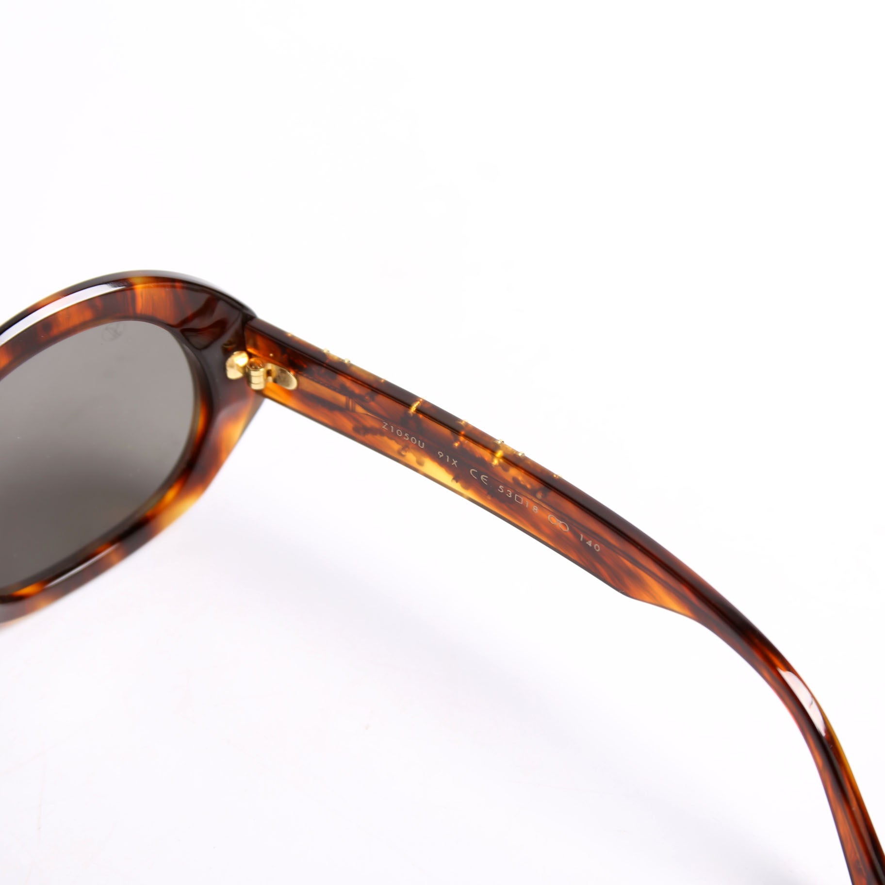 Z1050U La Piscine Studded Sunglasses Brown