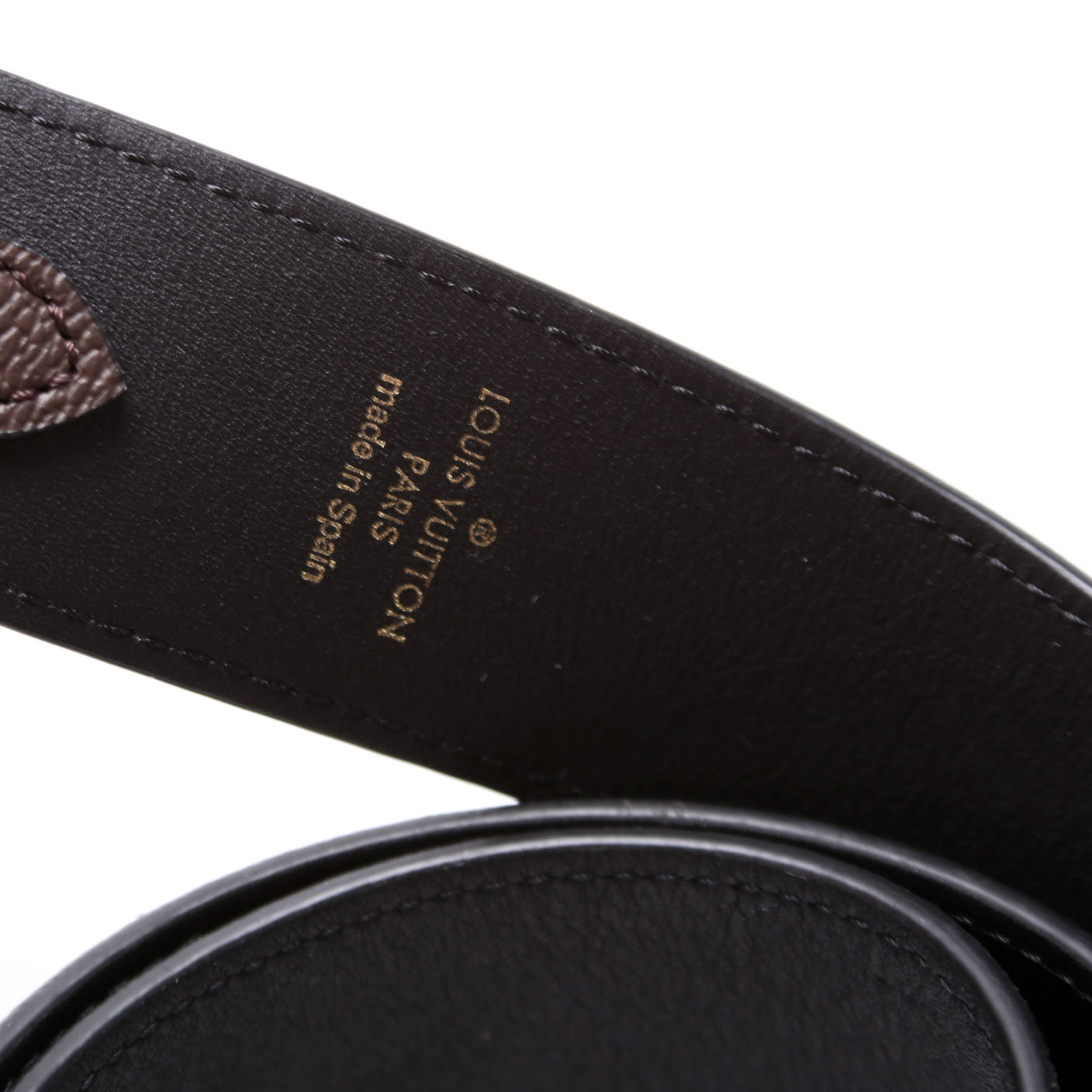 Bandouliere Monogram/Leather Strap Black