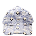 Vintage Jacquard One Size Hat Blue/Beige