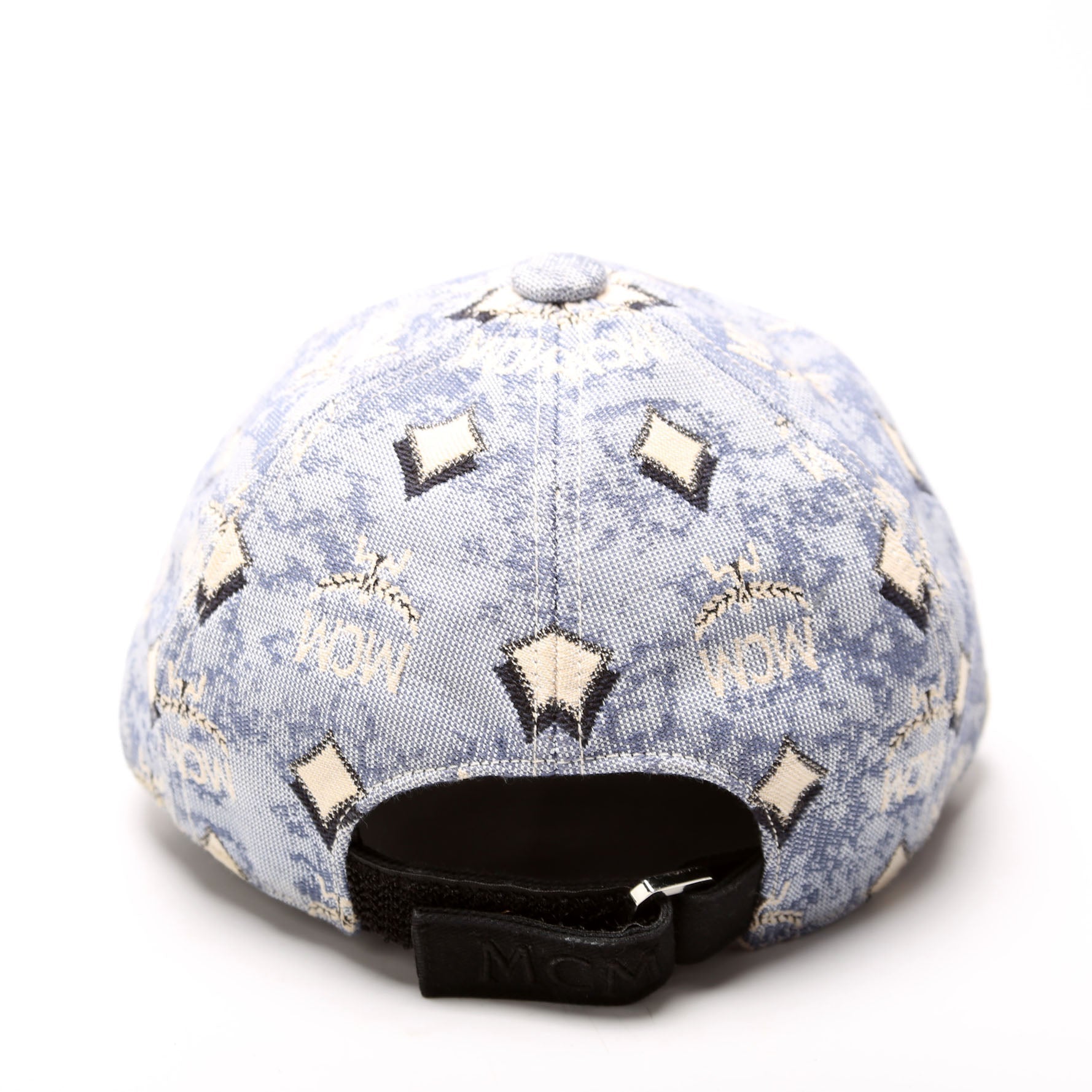 Vintage Jacquard One Size Hat Blue/Beige