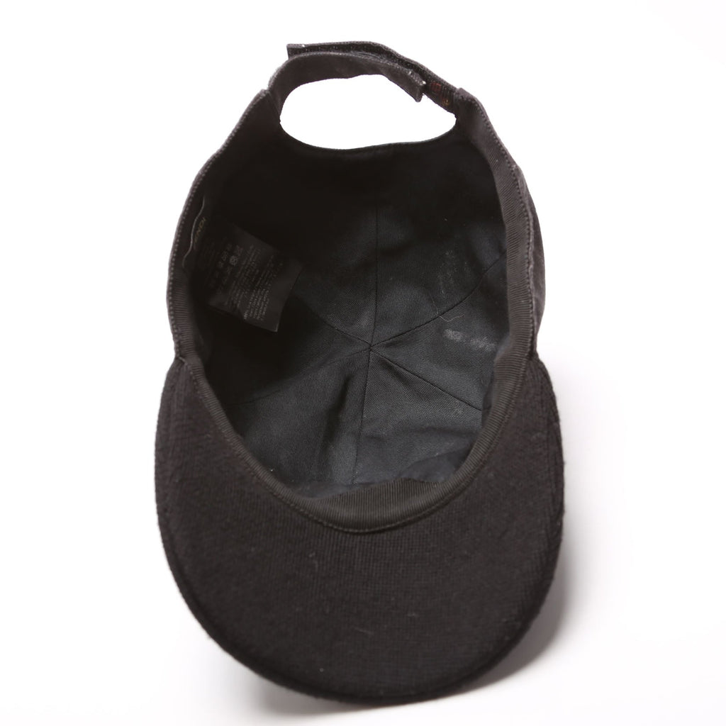 FXQ768 Wool FF Zucca Cap Hat Size 58 Black/Brown