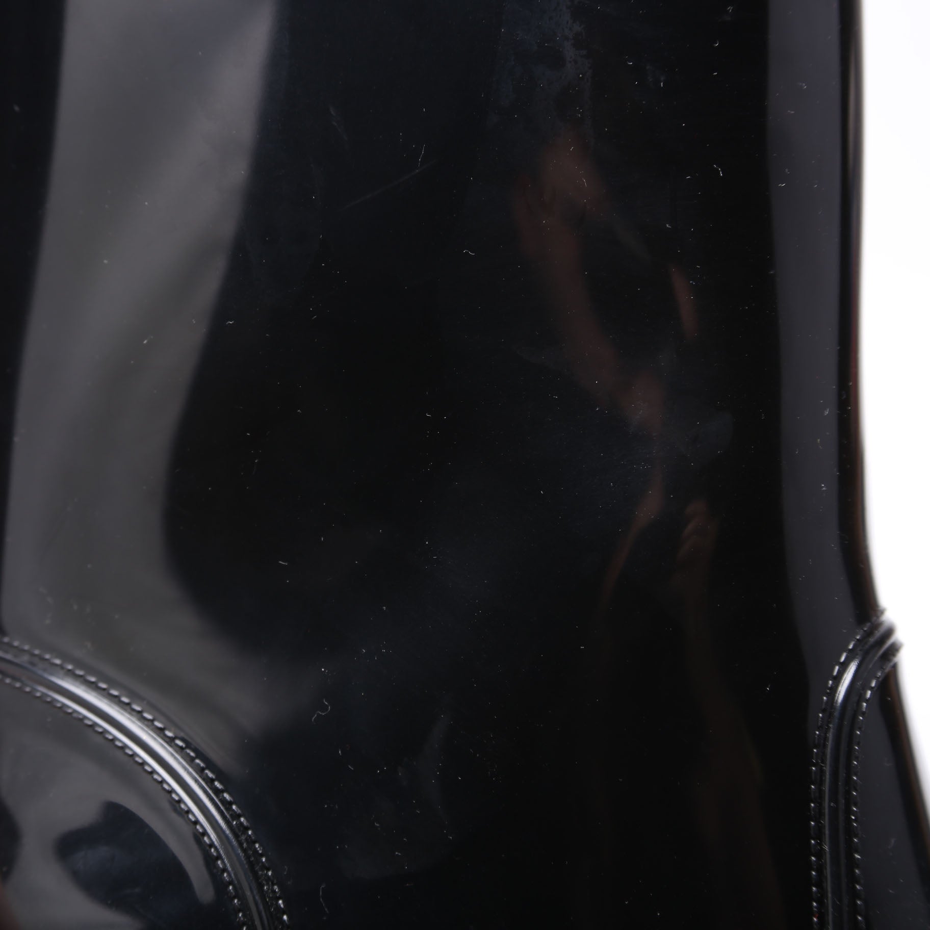 Loubirain 70MM Rubber Rain Boots Size 41 Black