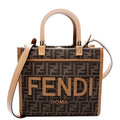 8BH394 Sunshine Shopper Small FF Canvas Brown