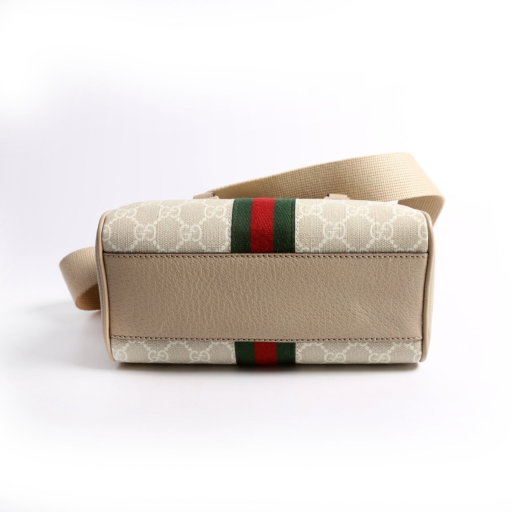 724606 Ophidia TH Bowler Mini GG Supreme Beige