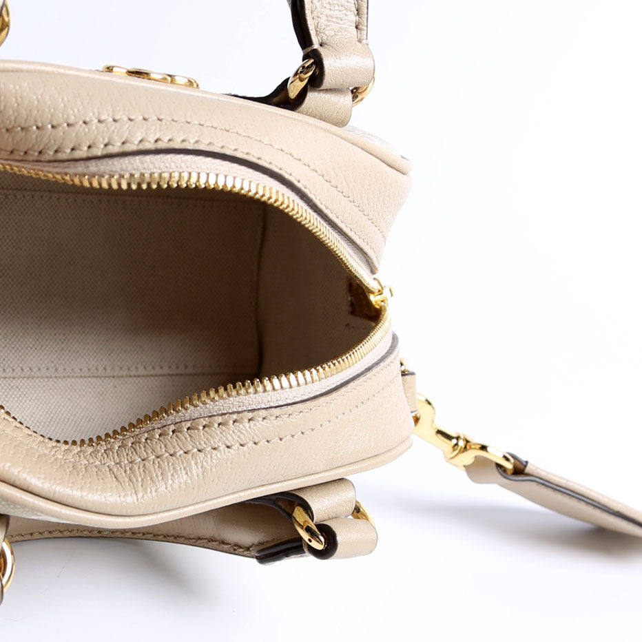 724606 Ophidia TH Bowler Mini GG Supreme Beige