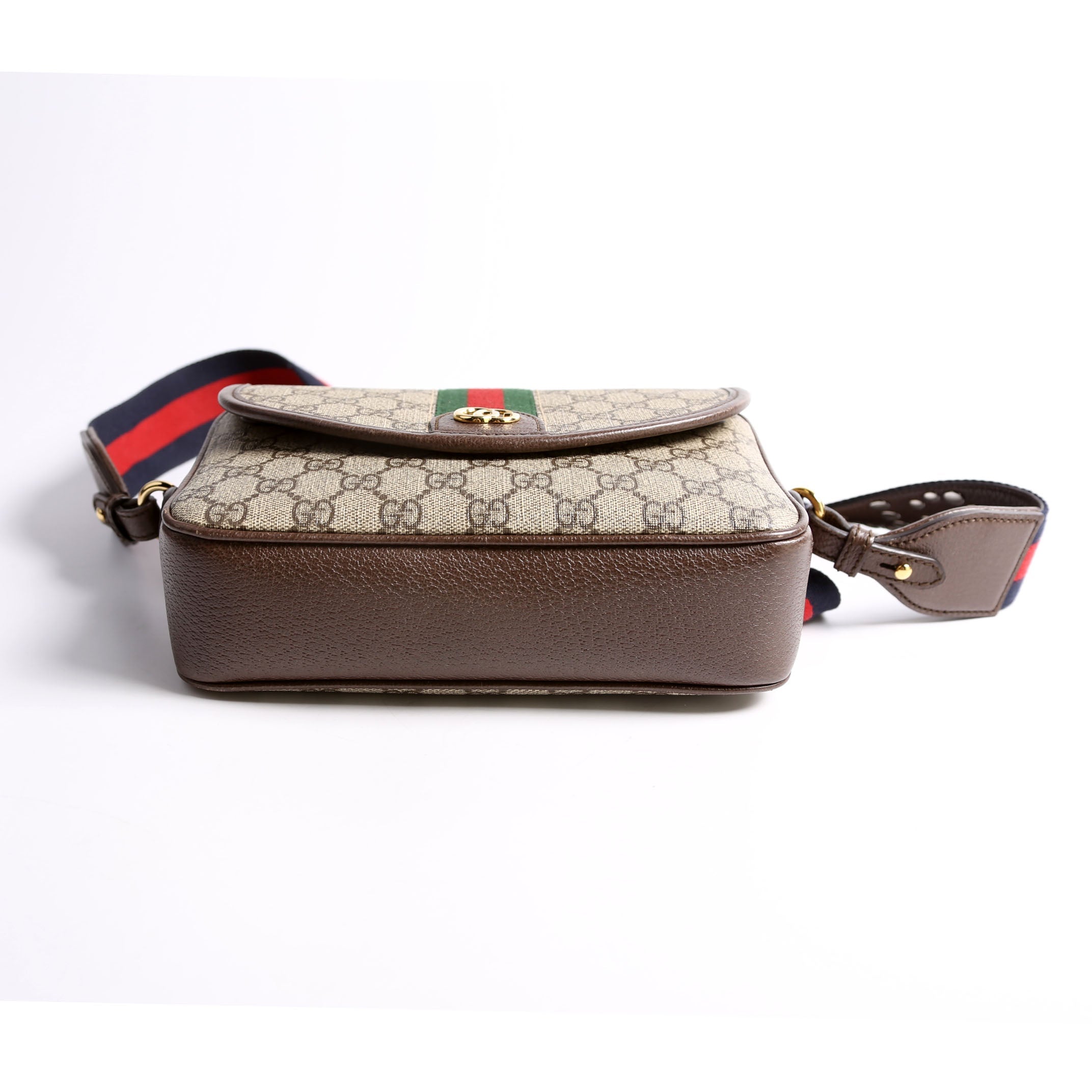 722117 Ophidia GG Small Shoulder Bag Brown