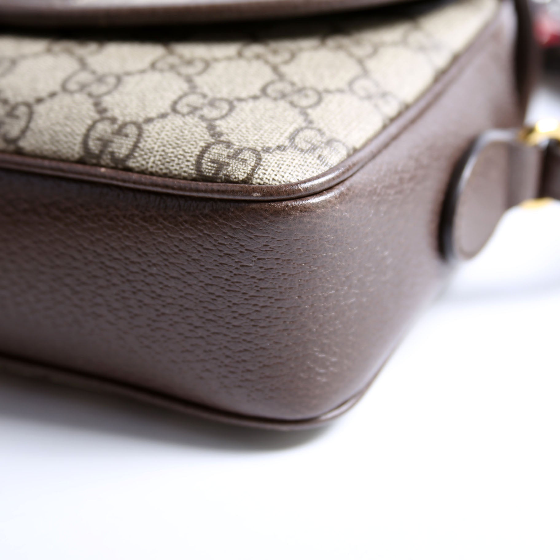 722117 Ophidia GG Small Shoulder Bag Brown