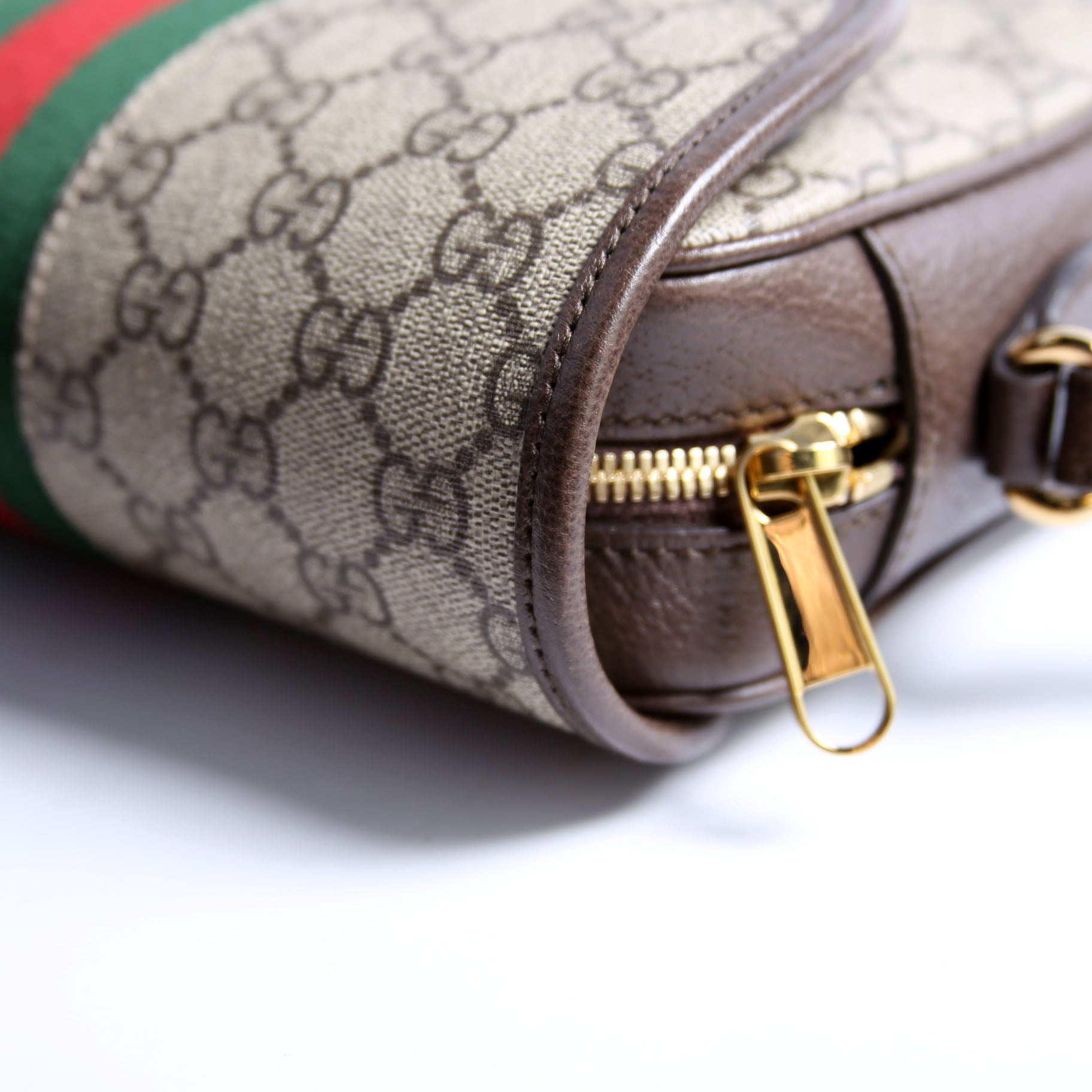 722117 Ophidia GG Small Shoulder Bag Brown