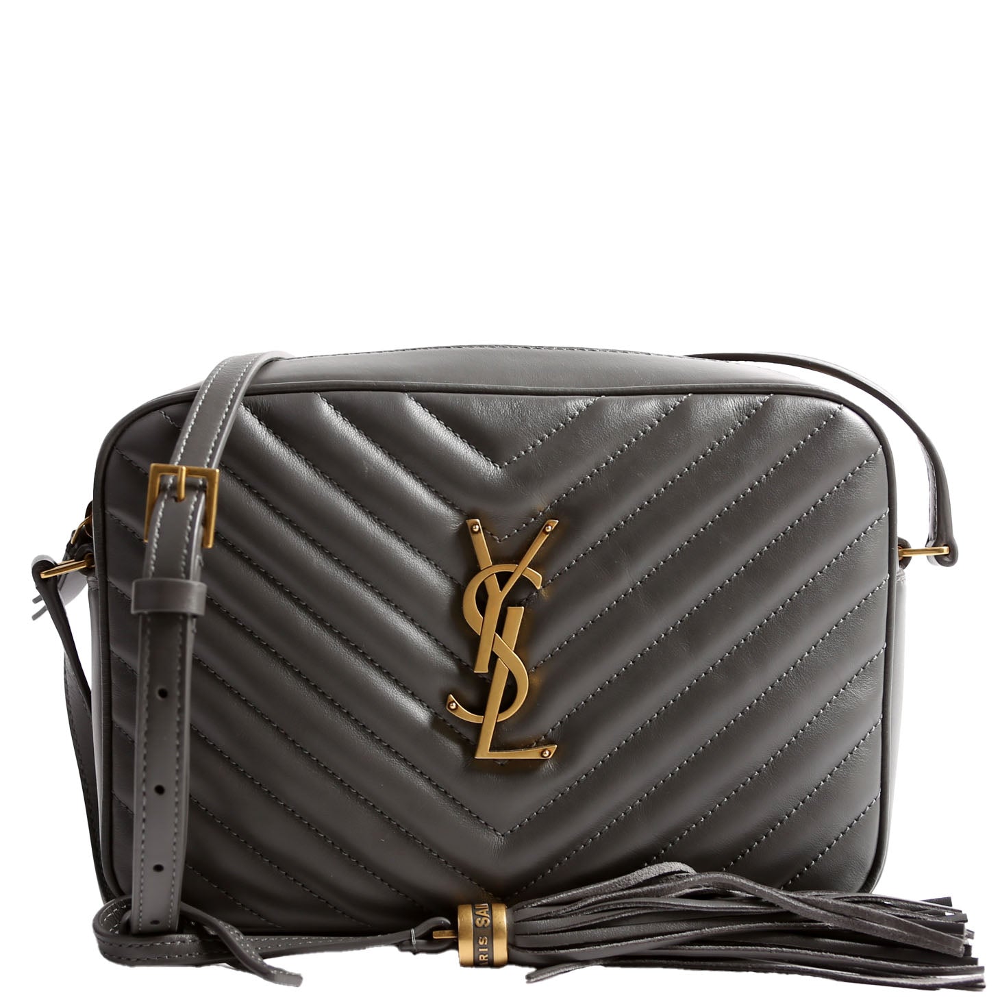 Lou Camera Bag Chevron 715232 Grey