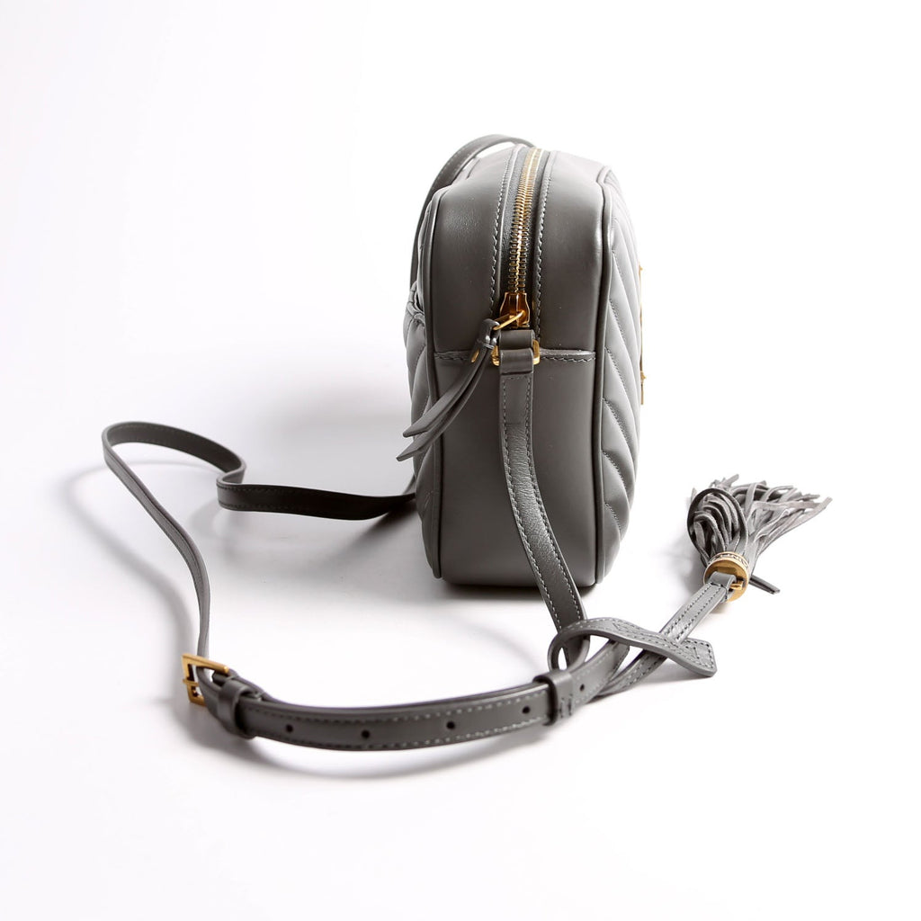 Lou Camera Bag Chevron 715232 Grey