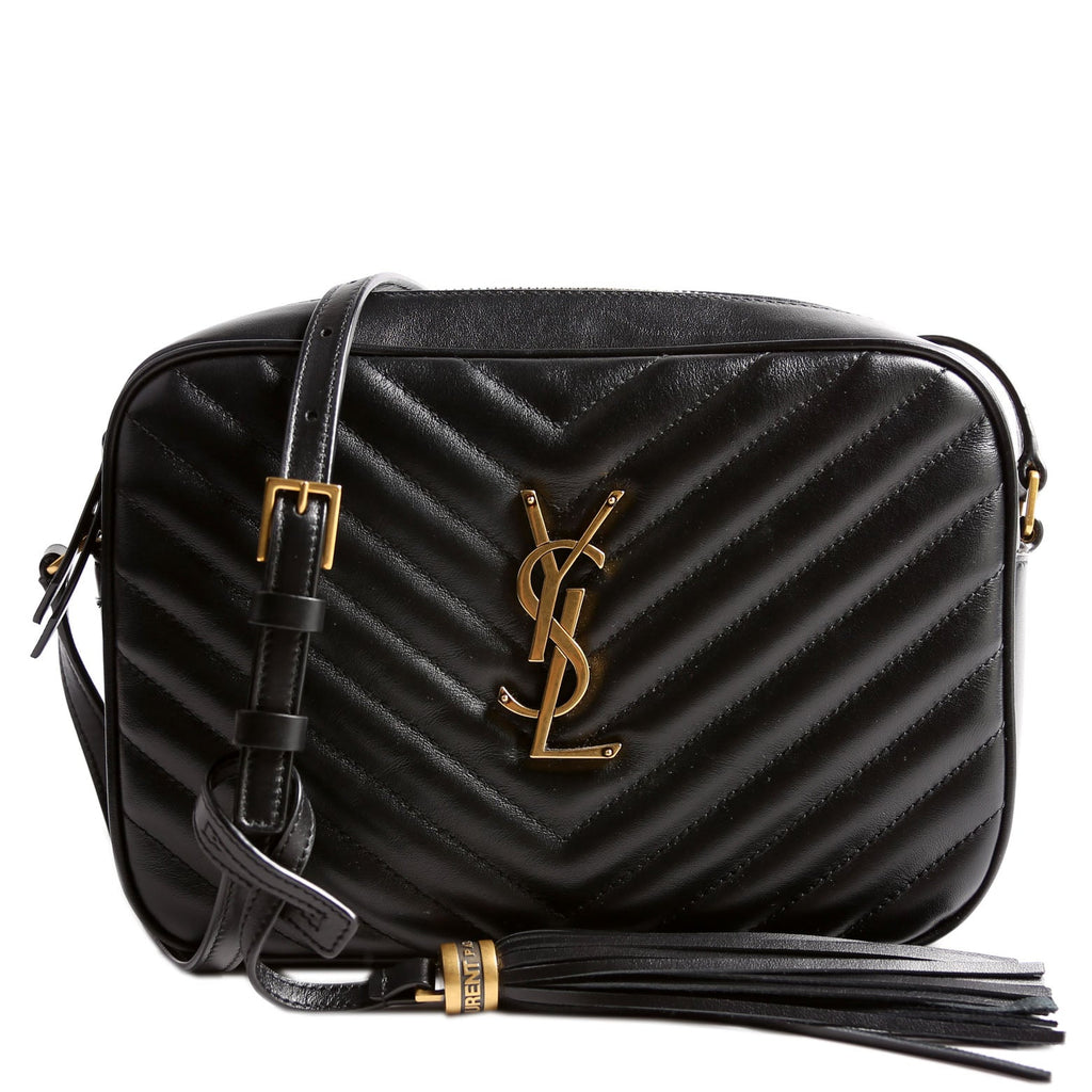 Lou Camera Bag Chevron 715232 Black
