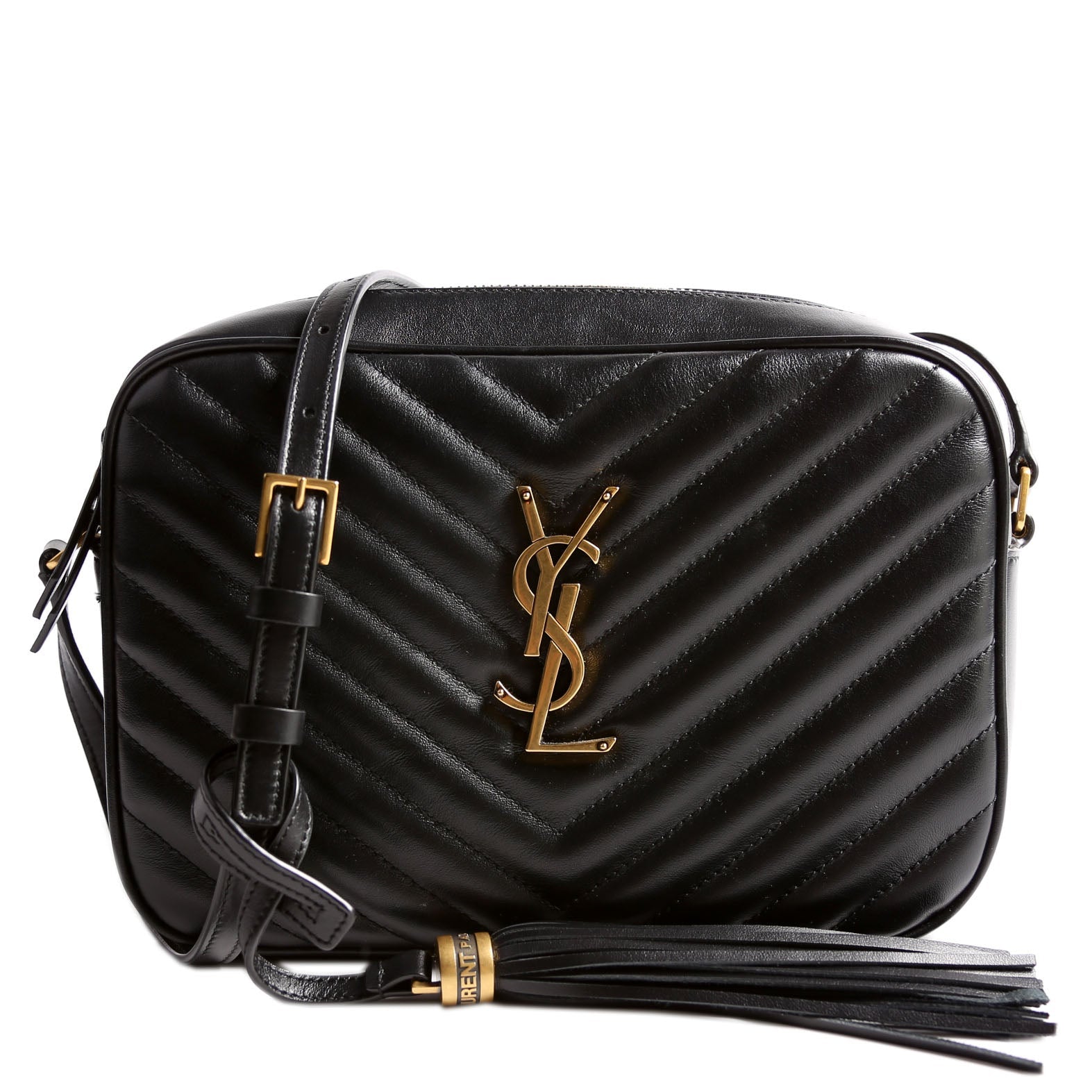 Lou Camera Bag Chevron 715232 Black