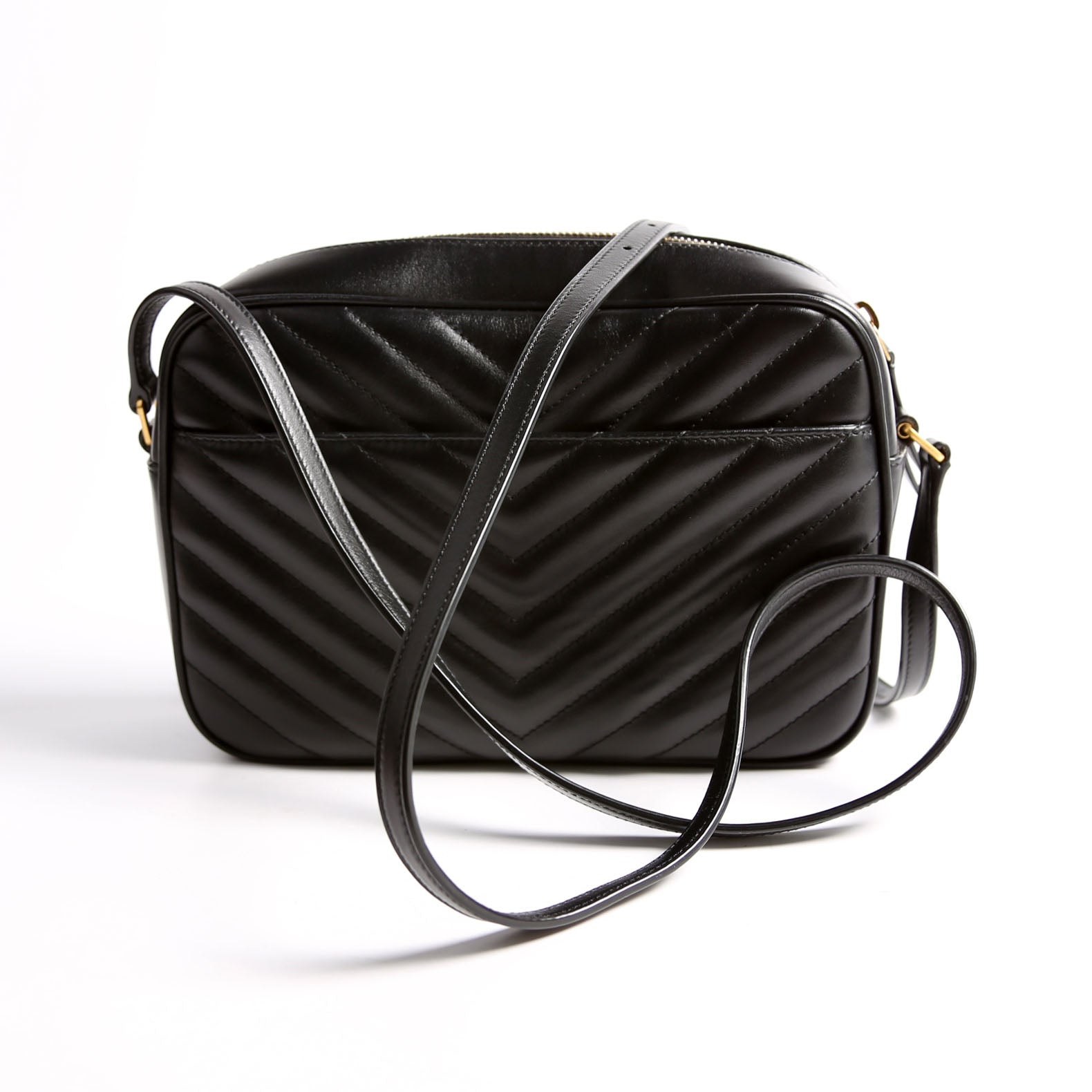 Lou Camera Bag Chevron 715232 Black