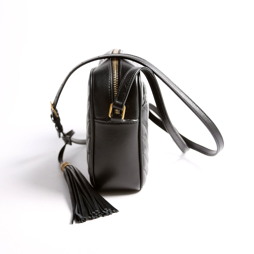 Lou Camera Bag Chevron 715232 Black