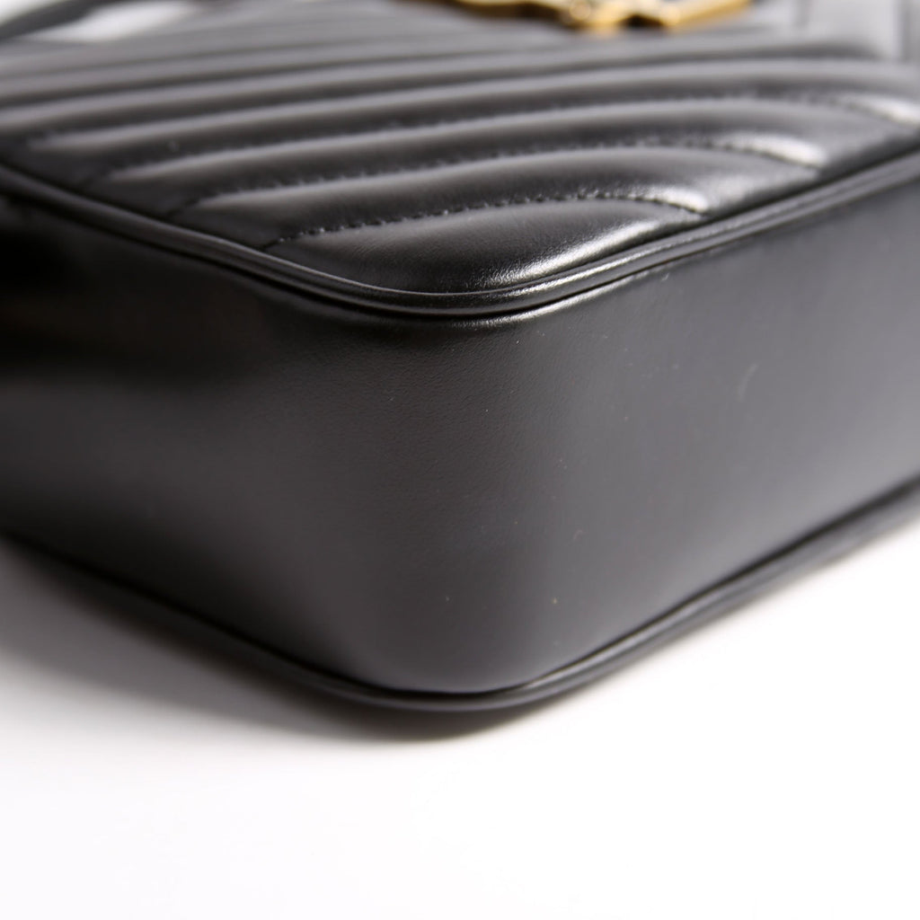 Lou Camera Bag Chevron 715232 Black