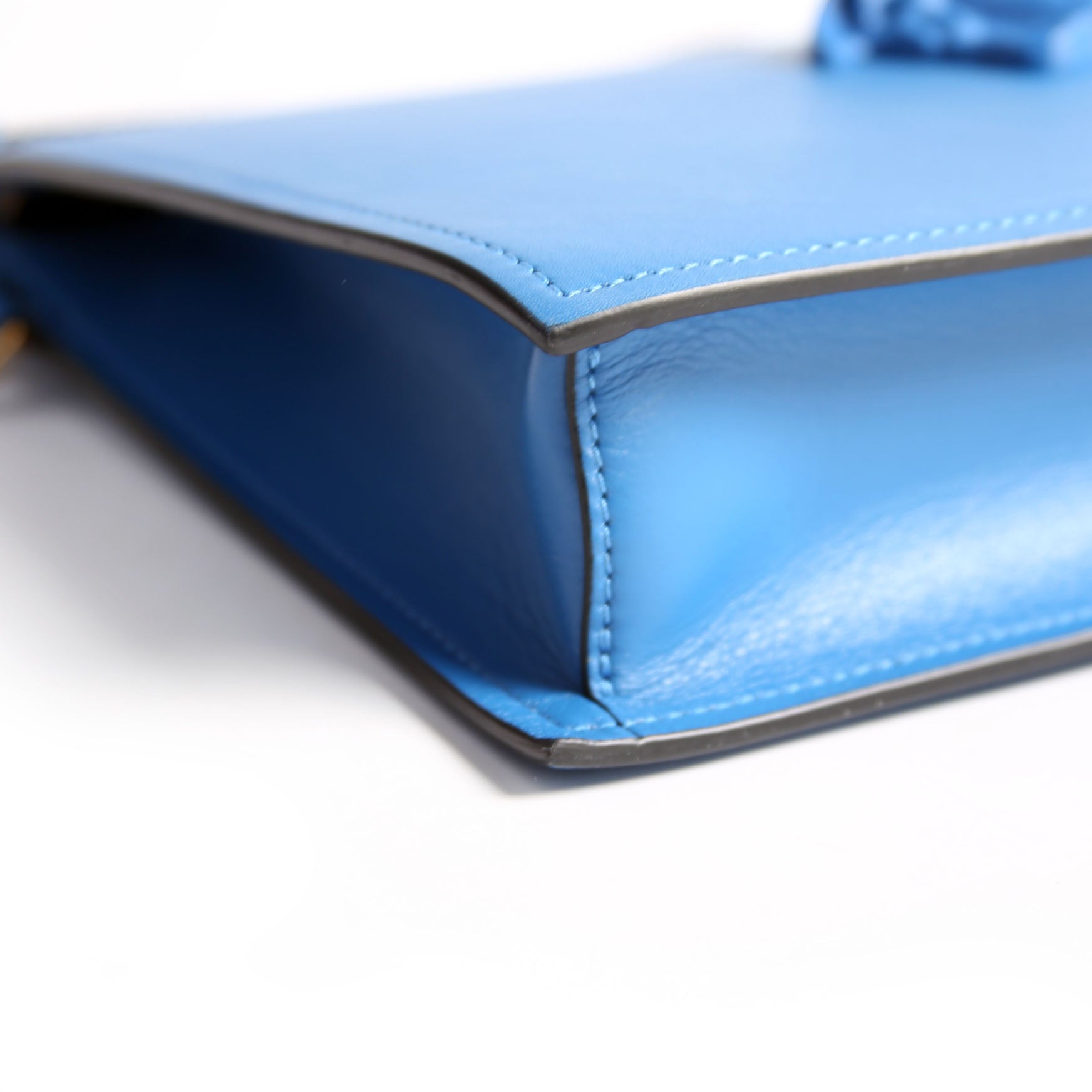 La Medusa Large Wristlet Pouch Blue