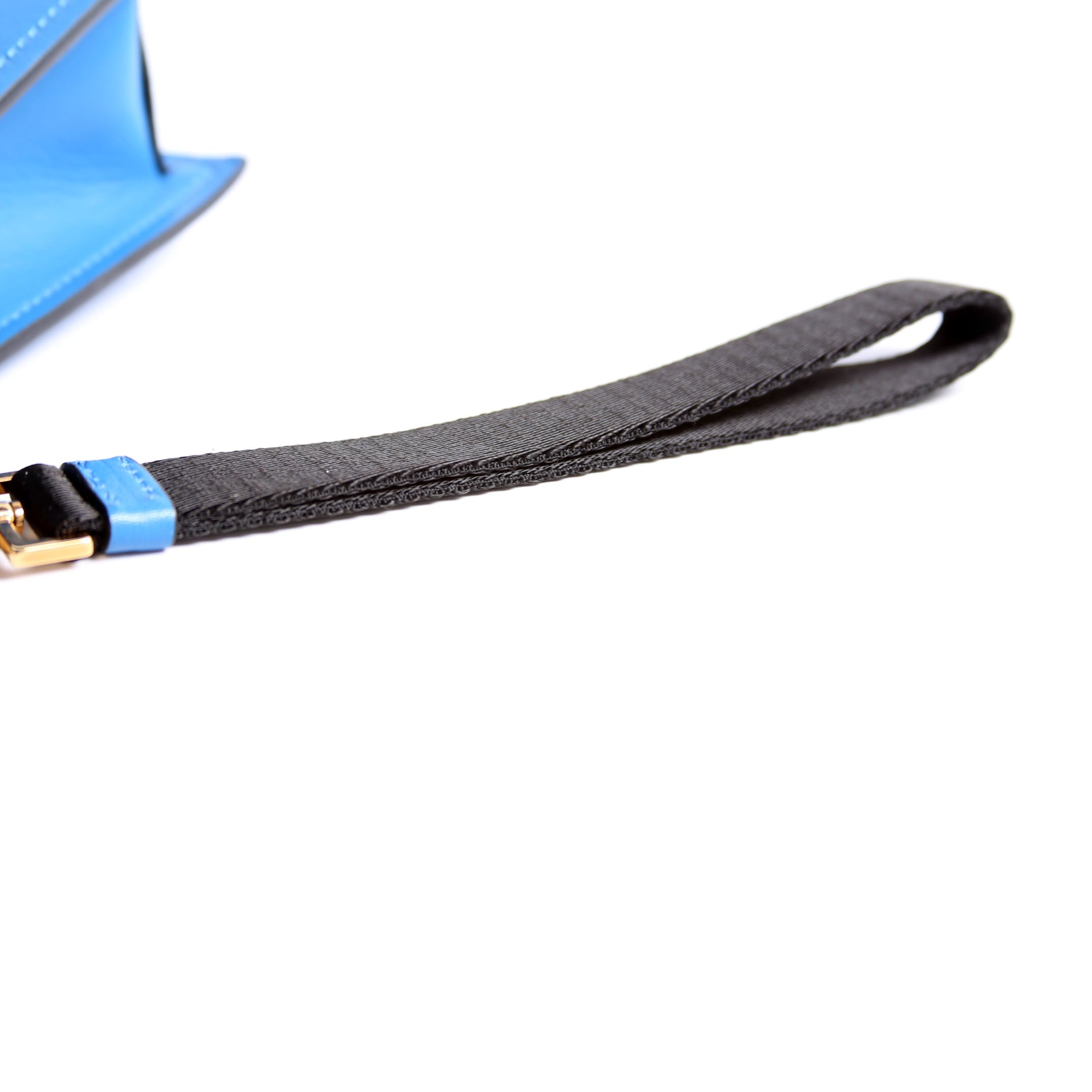 La Medusa Large Wristlet Pouch Blue