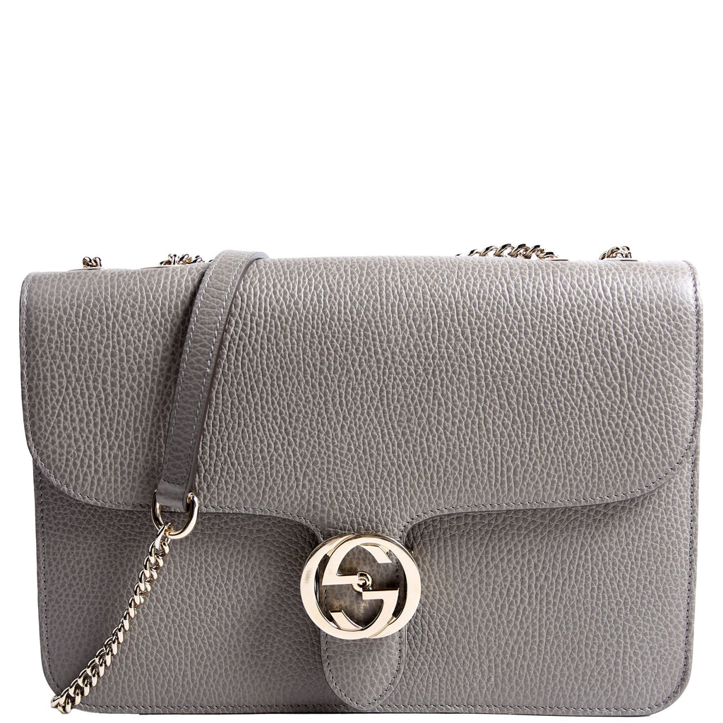 510303 Interlocking GG Shoulder Grey
