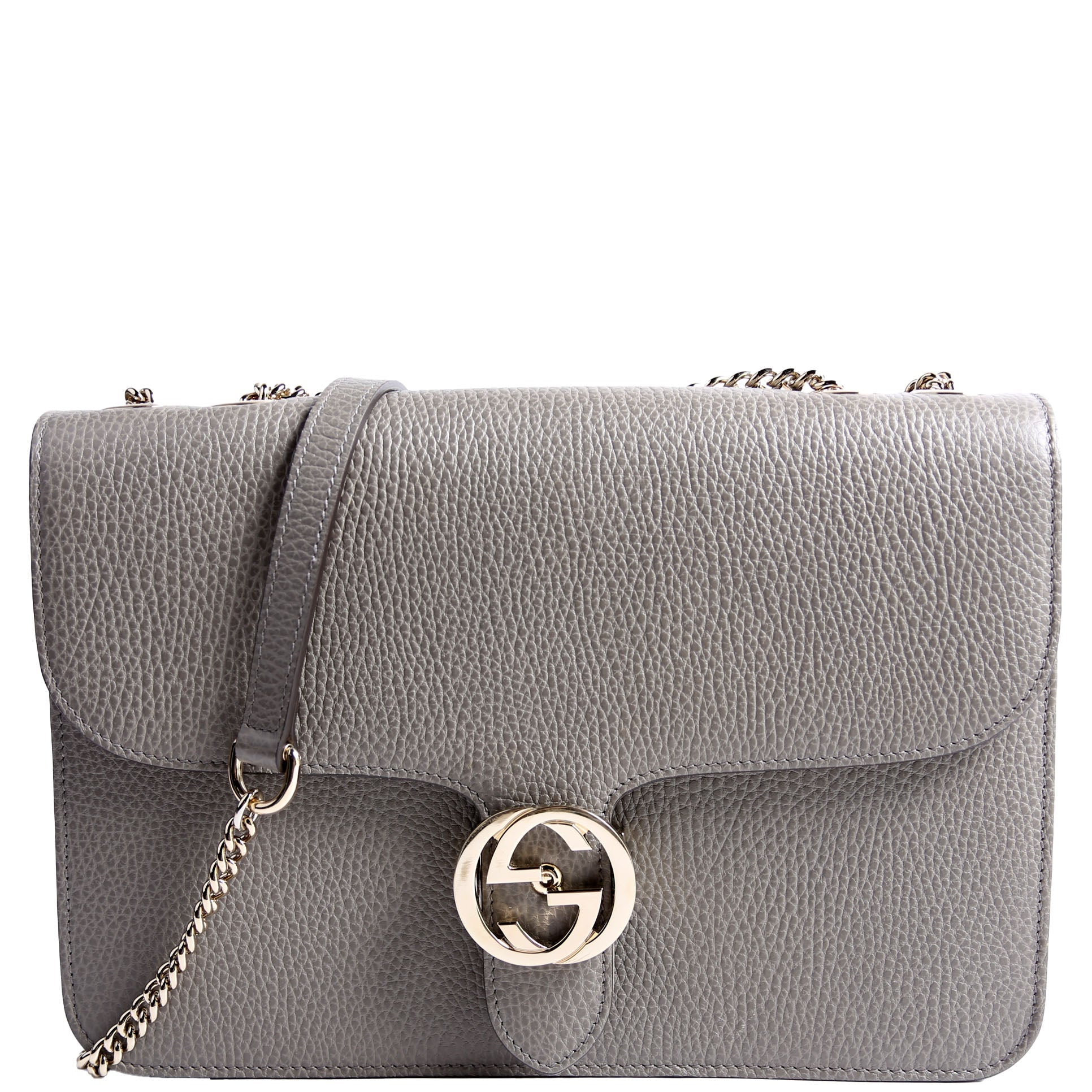 510303 Interlocking GG Shoulder Grey