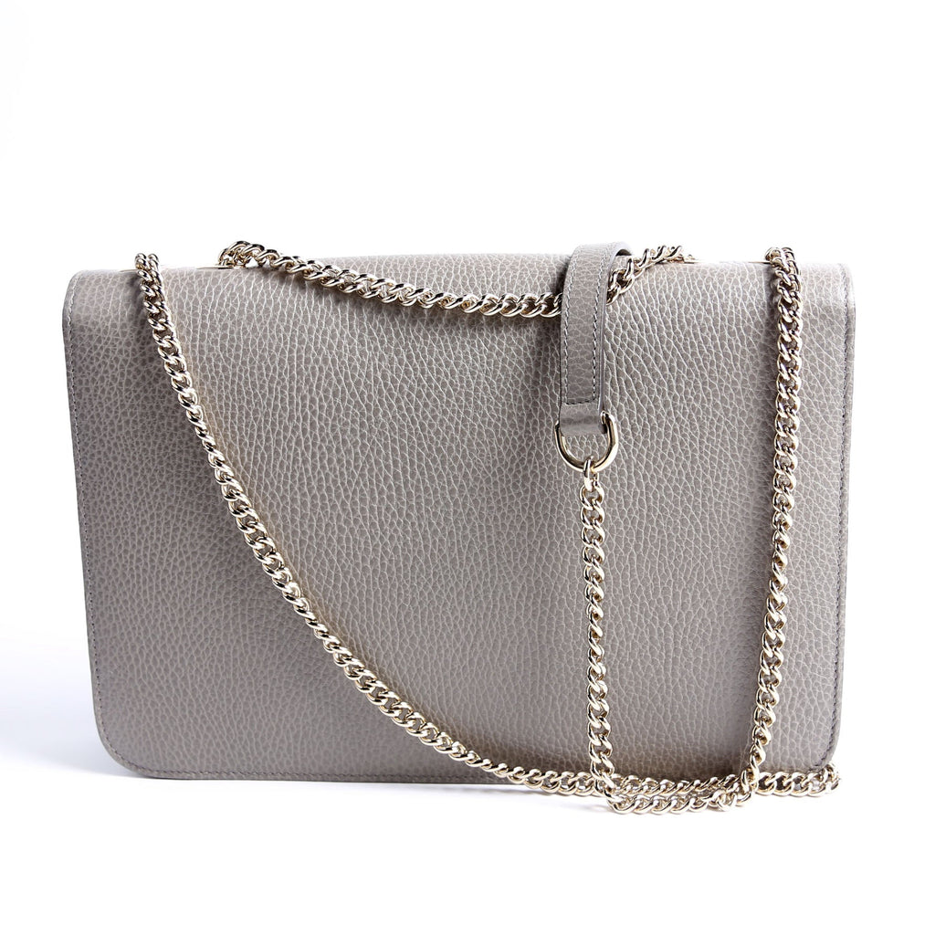 510303 Interlocking GG Shoulder Grey