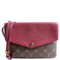 Pochette Twice Monogram Berry