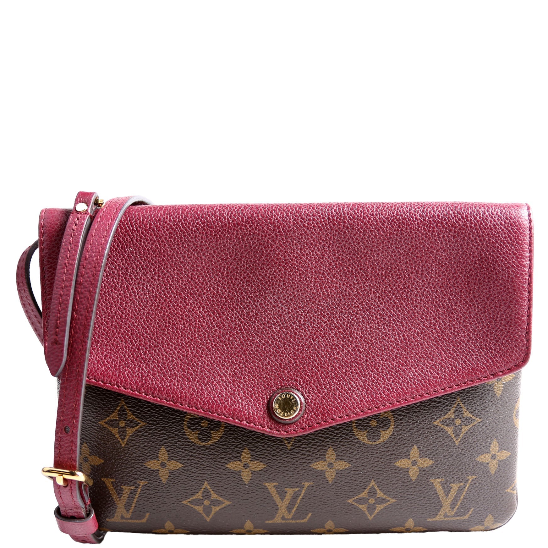 Pochette Twice Monogram Berry