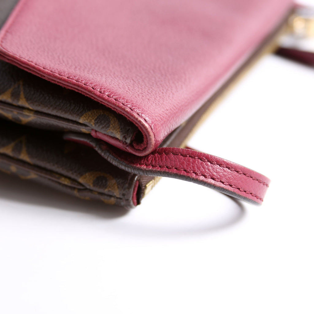 Pochette Twice Monogram Berry