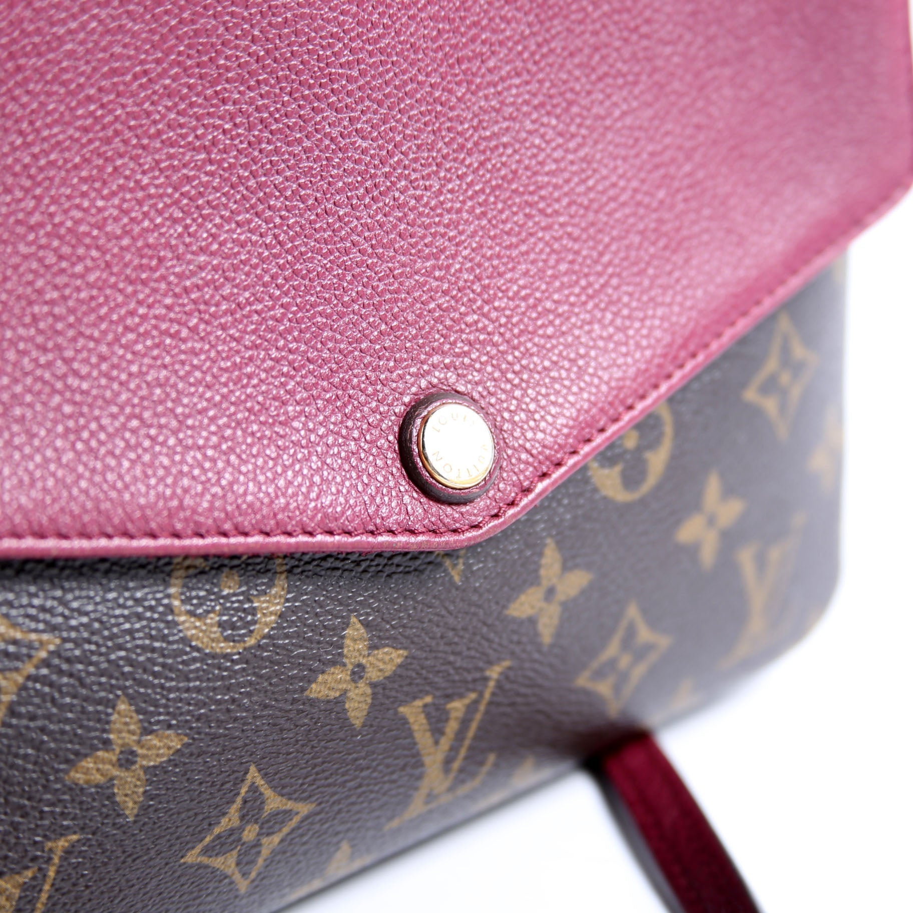 Pochette Twice Monogram Berry