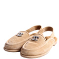 CC Slingback Loafers Size 37 Tan