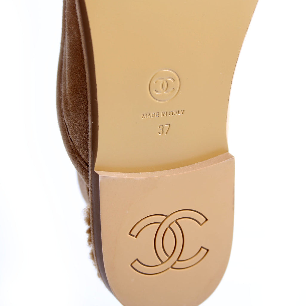 CC Slingback Loafers Size 37 Tan
