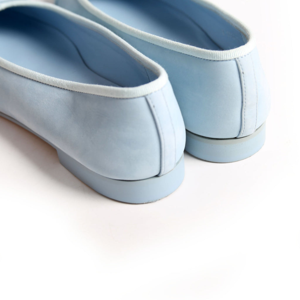 CC Cap Toe Ballet Flats Size 36.5 Blue
