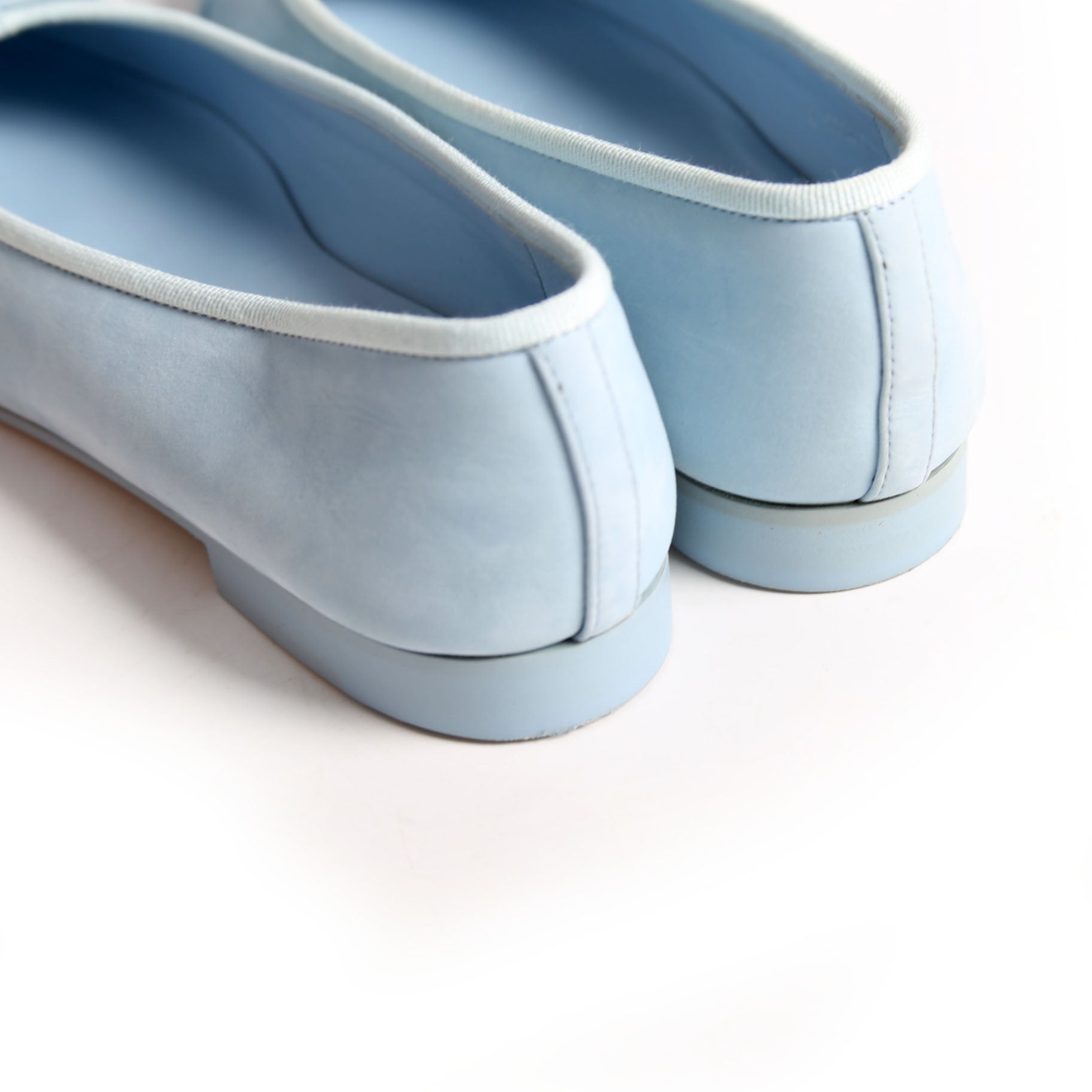 CC Cap Toe Ballet Flats Size 36.5 Blue