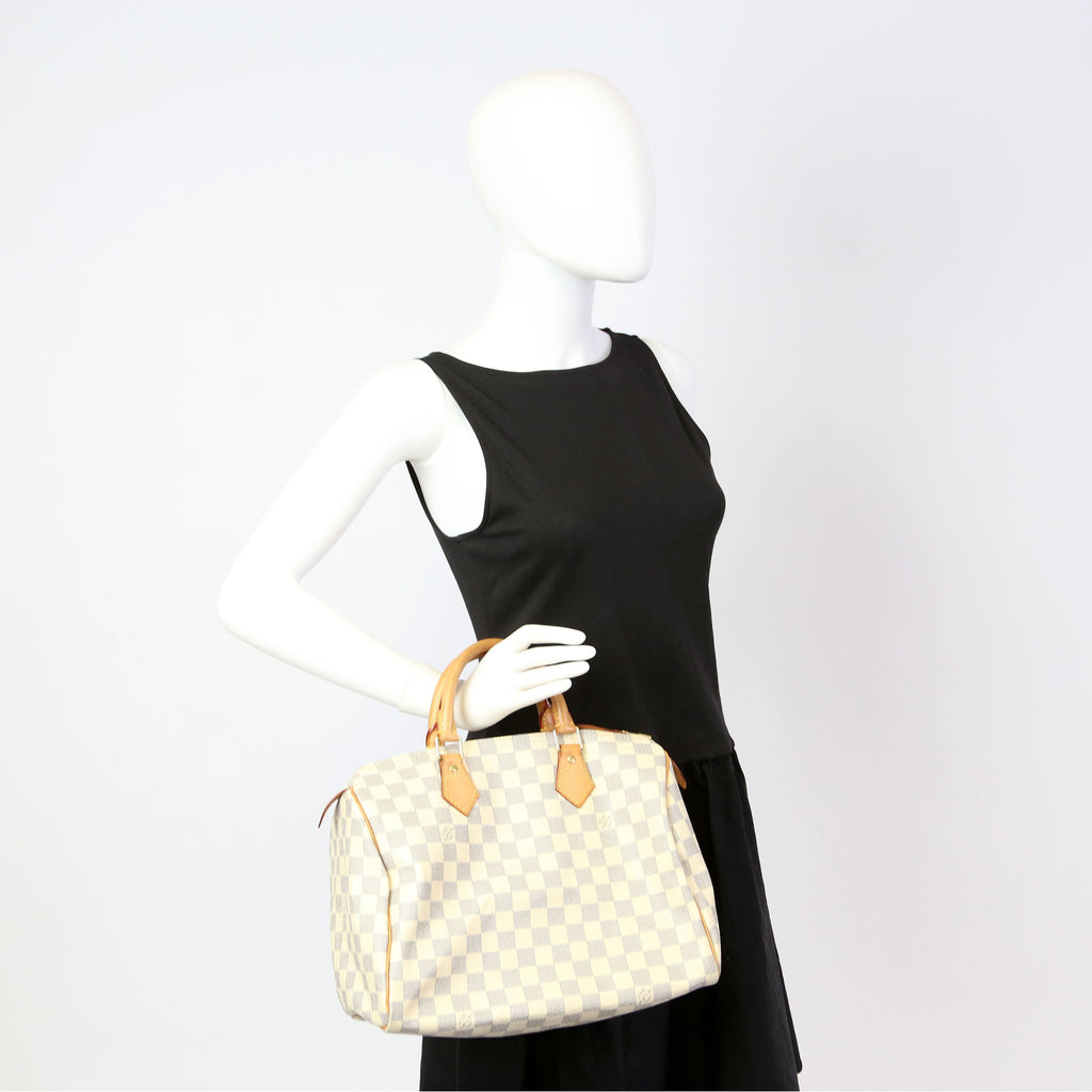 Speedy 30 Damier Azur