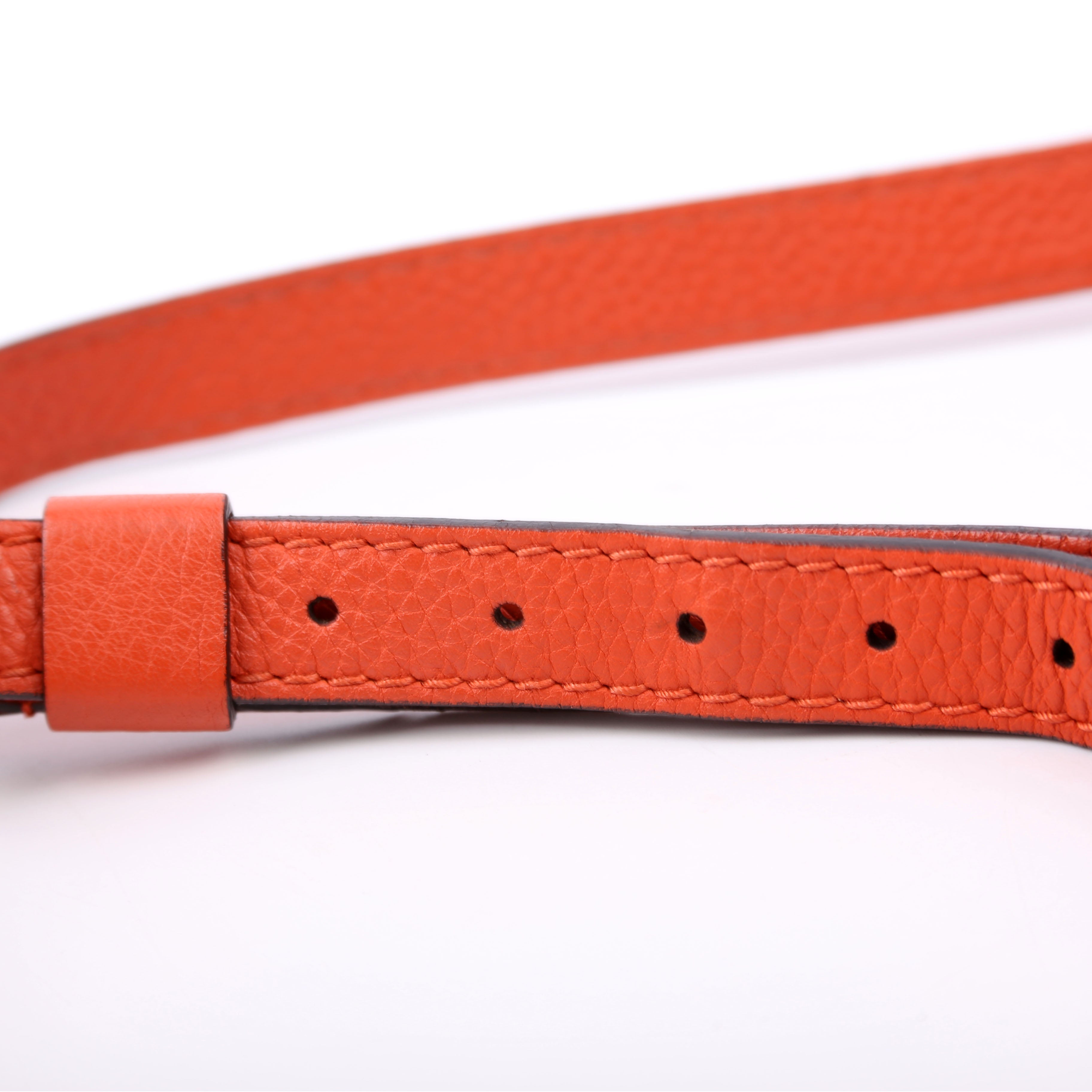 Gucci 388703 GG Canvas Drawstring Bucket Orange