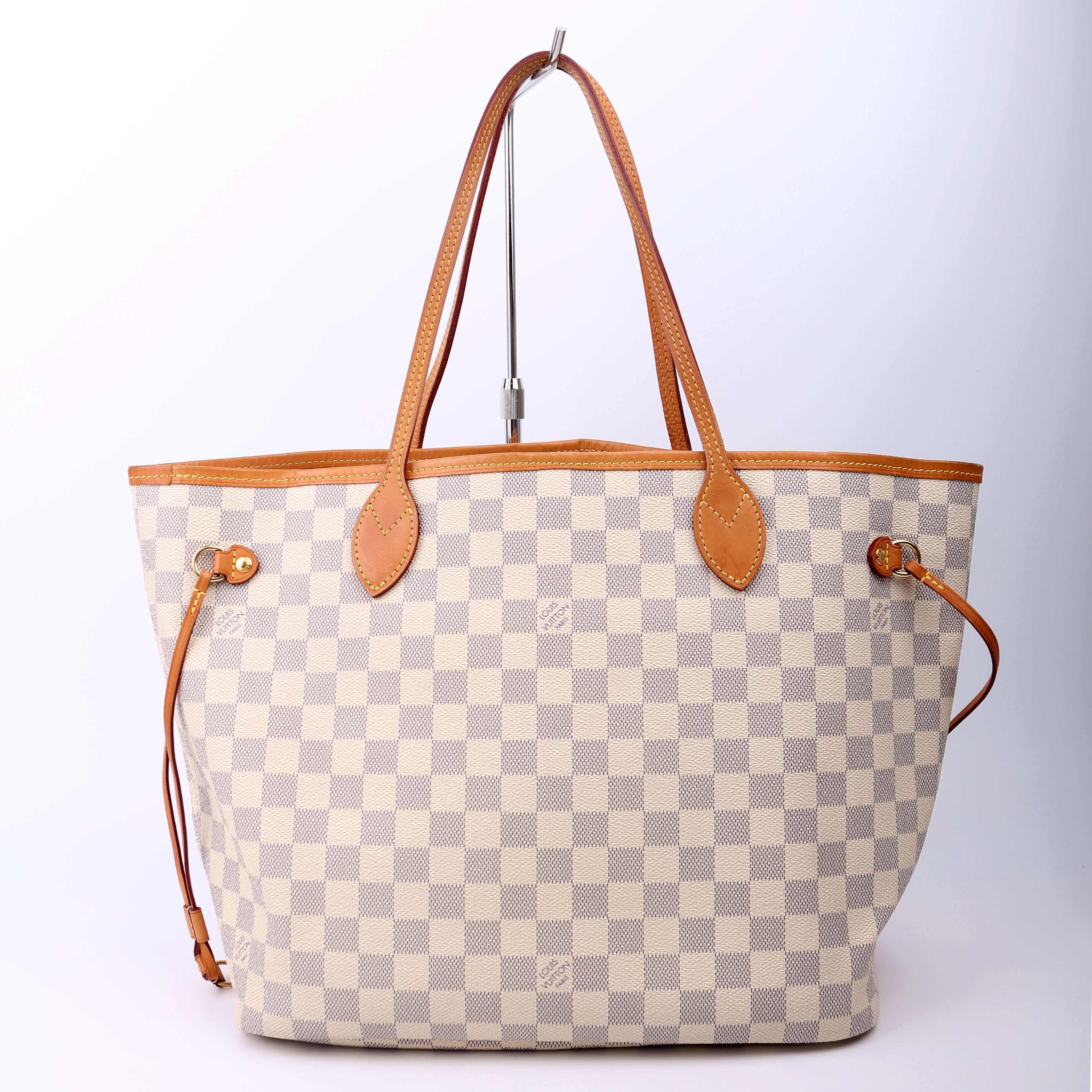 Neverfull with Wallet MM Damier Azur