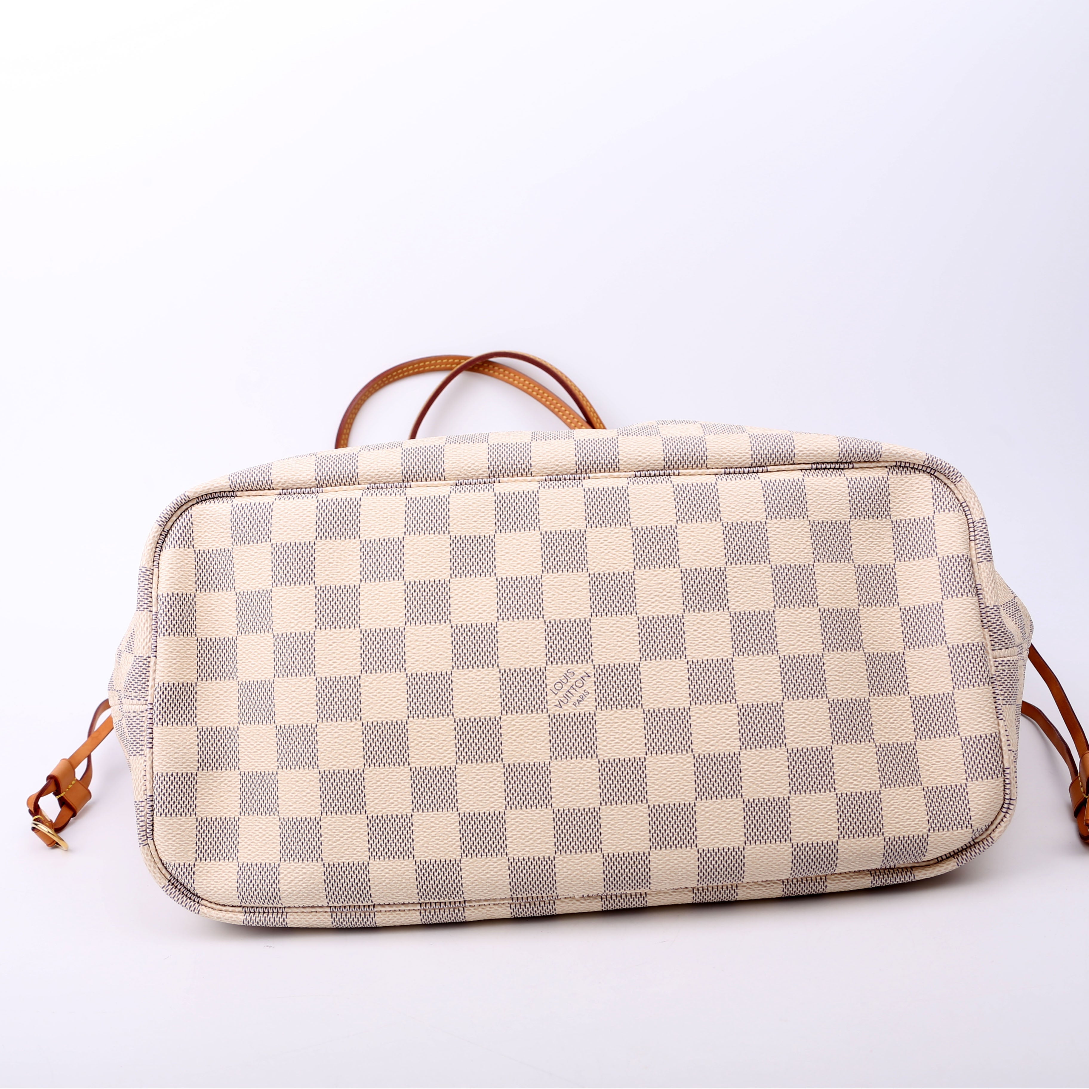 Neverfull with Wallet MM Damier Azur