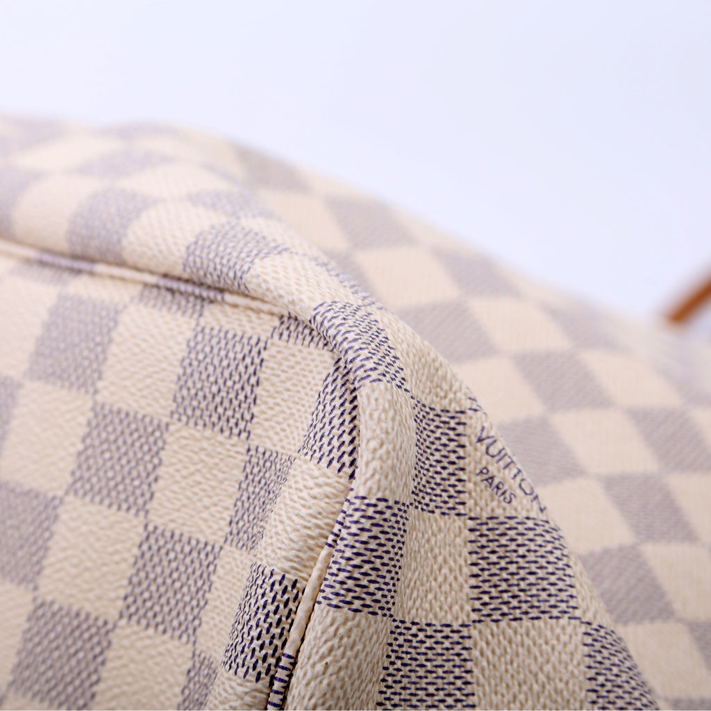 Neverfull with Wallet MM Damier Azur
