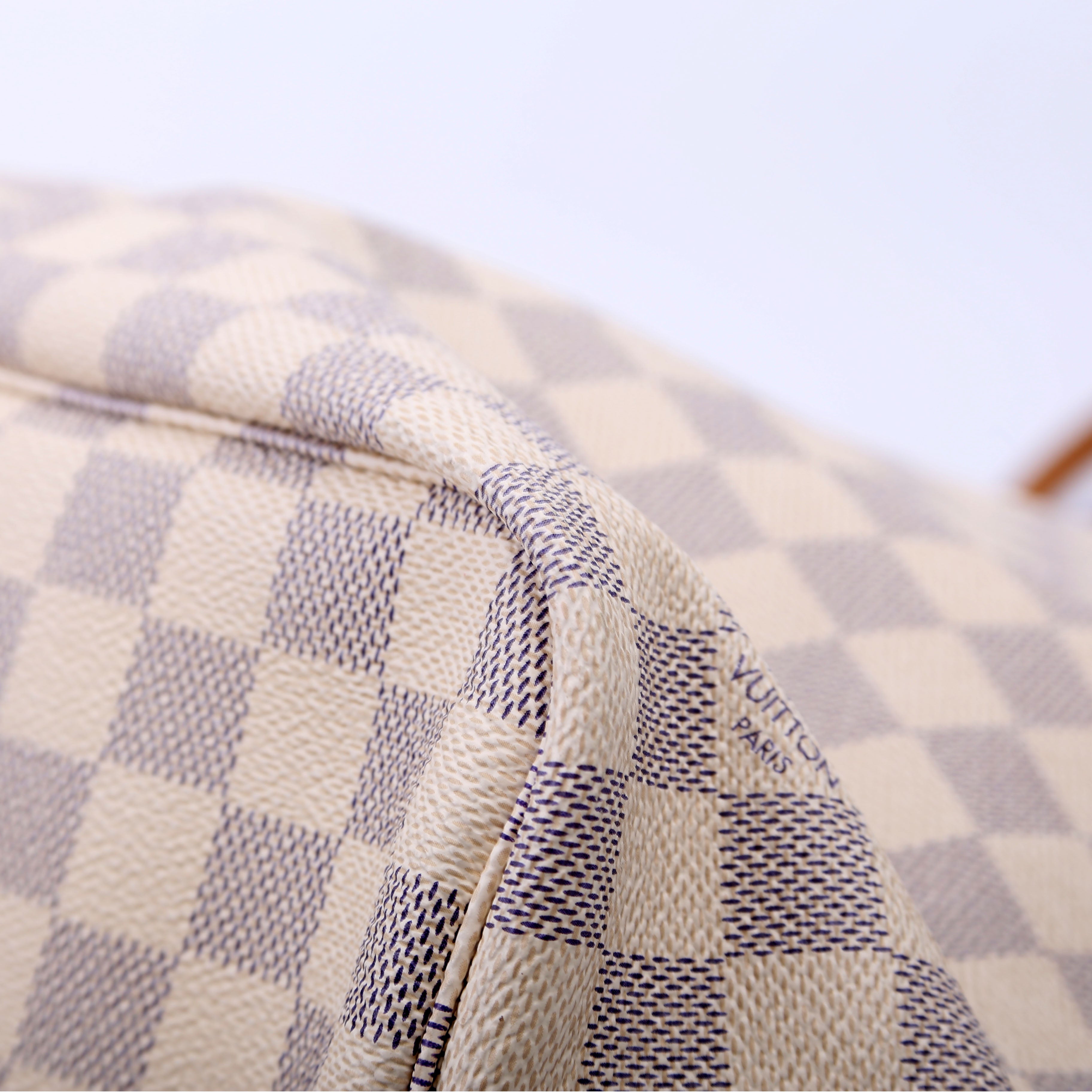 Neverfull with Wallet MM Damier Azur
